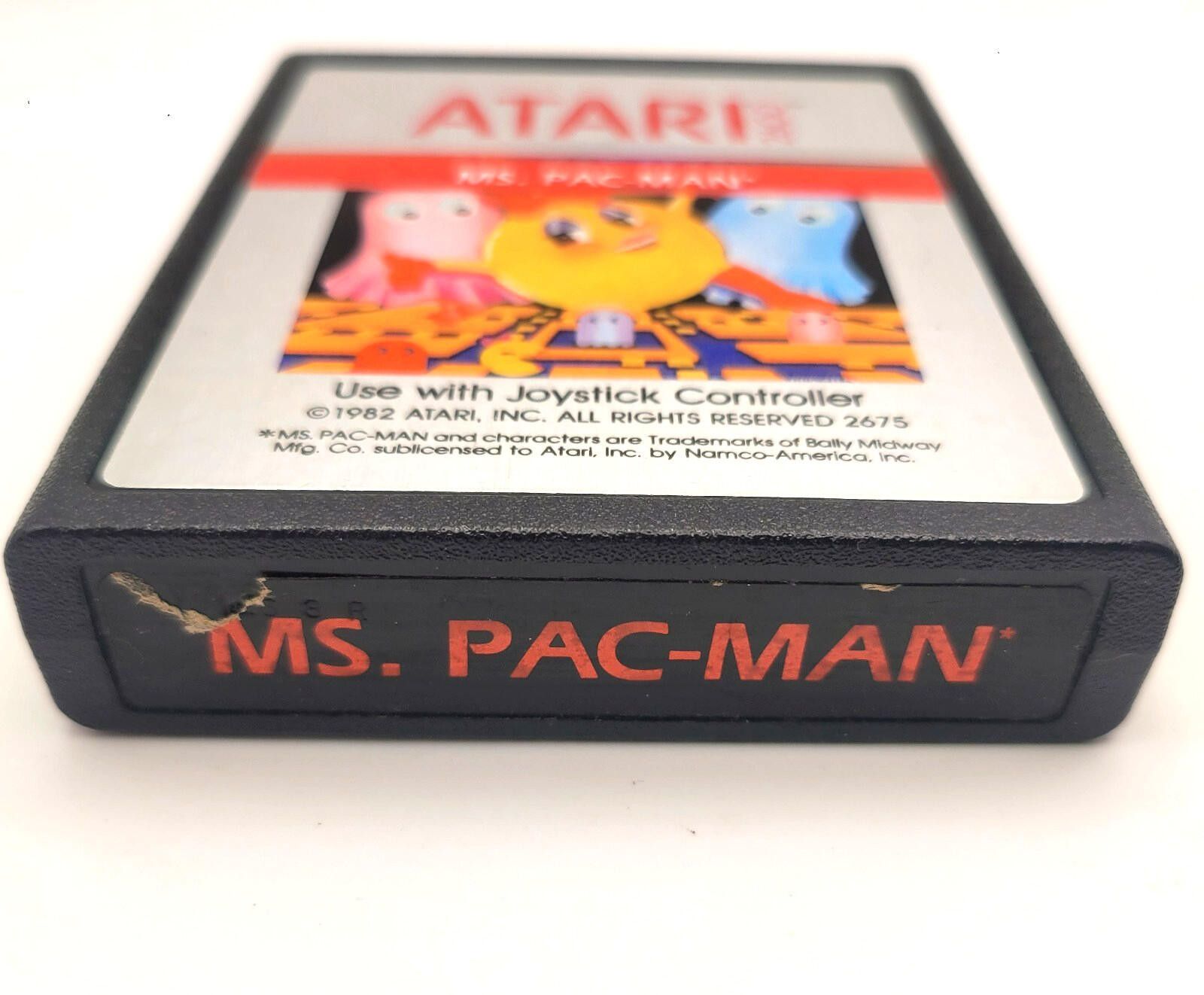 Other Ms. Pac-Man (Atari 2600, 1982) Game Cart - Tested Size ONE SIZE - 4 Thumbnail