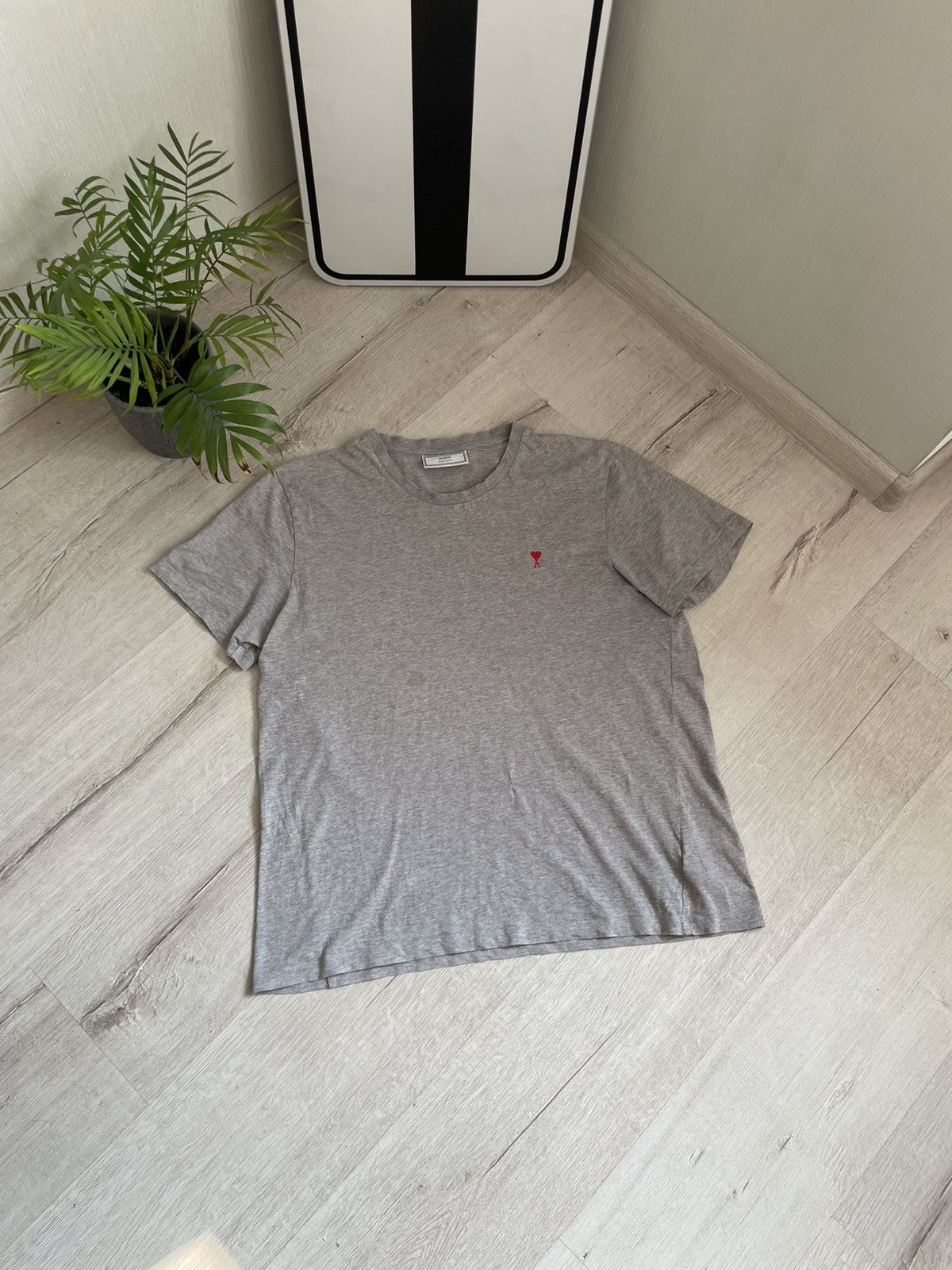 AMI × Designer AMI Paris T-shirt Small Logo A Heart Hypebeast Distresed y2k Size L / US 10 / IT 46 - 3 Thumbnail