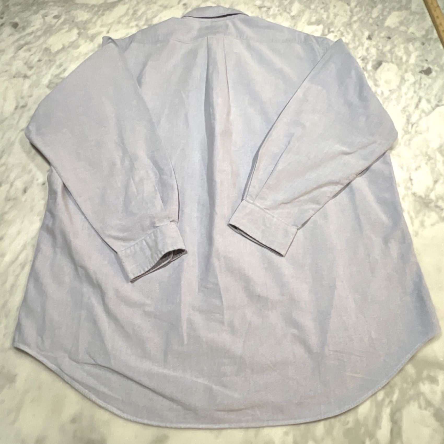Ralph Lauren Ralph Lauren Yarmouth Oxford Shirt Men 17.5-35 Blue Button-Down Collared Classic Preppy Embroidered Size US XL / EU 56 / 4 - 5 Thumbnail