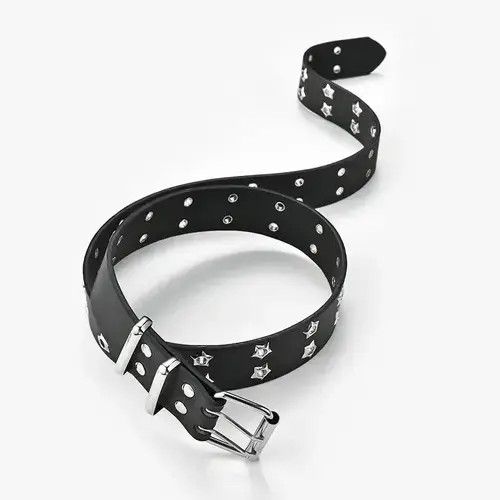 Other 110cm Double Pin Star Eye Ribet Belt Size ONE SIZE - 4 Thumbnail
