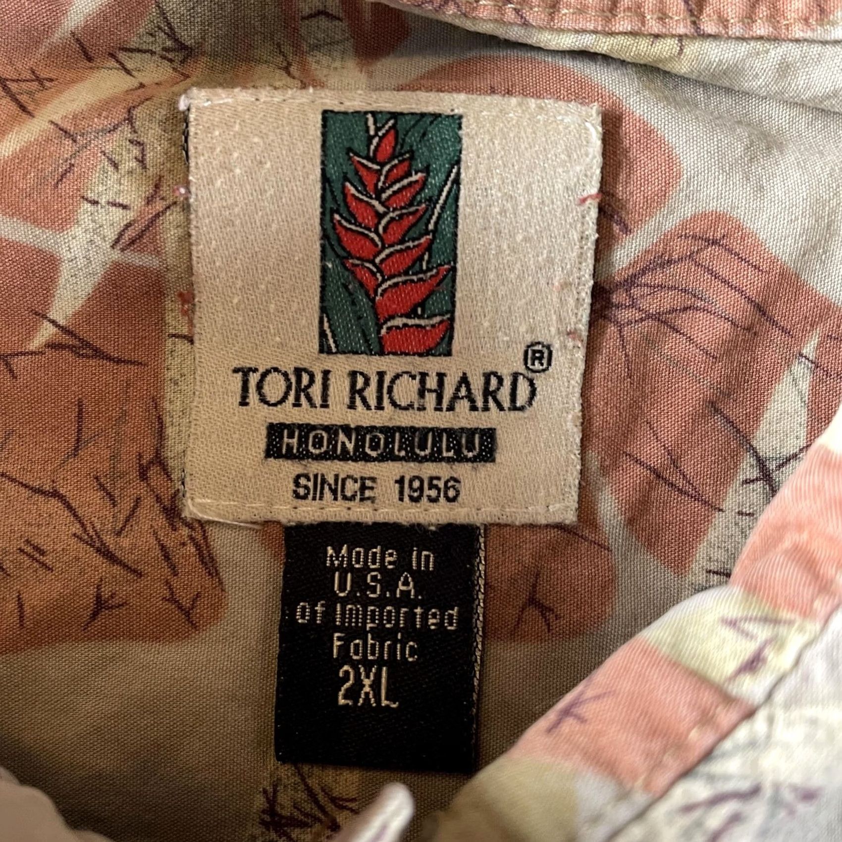 Tori Richard Tori Richard Shirt Mens 2XL Multicolor Hawaiian Aloha Rayon Button-Up Made USA Size US XXL / EU 58 / 5 - 2 Thumbnail