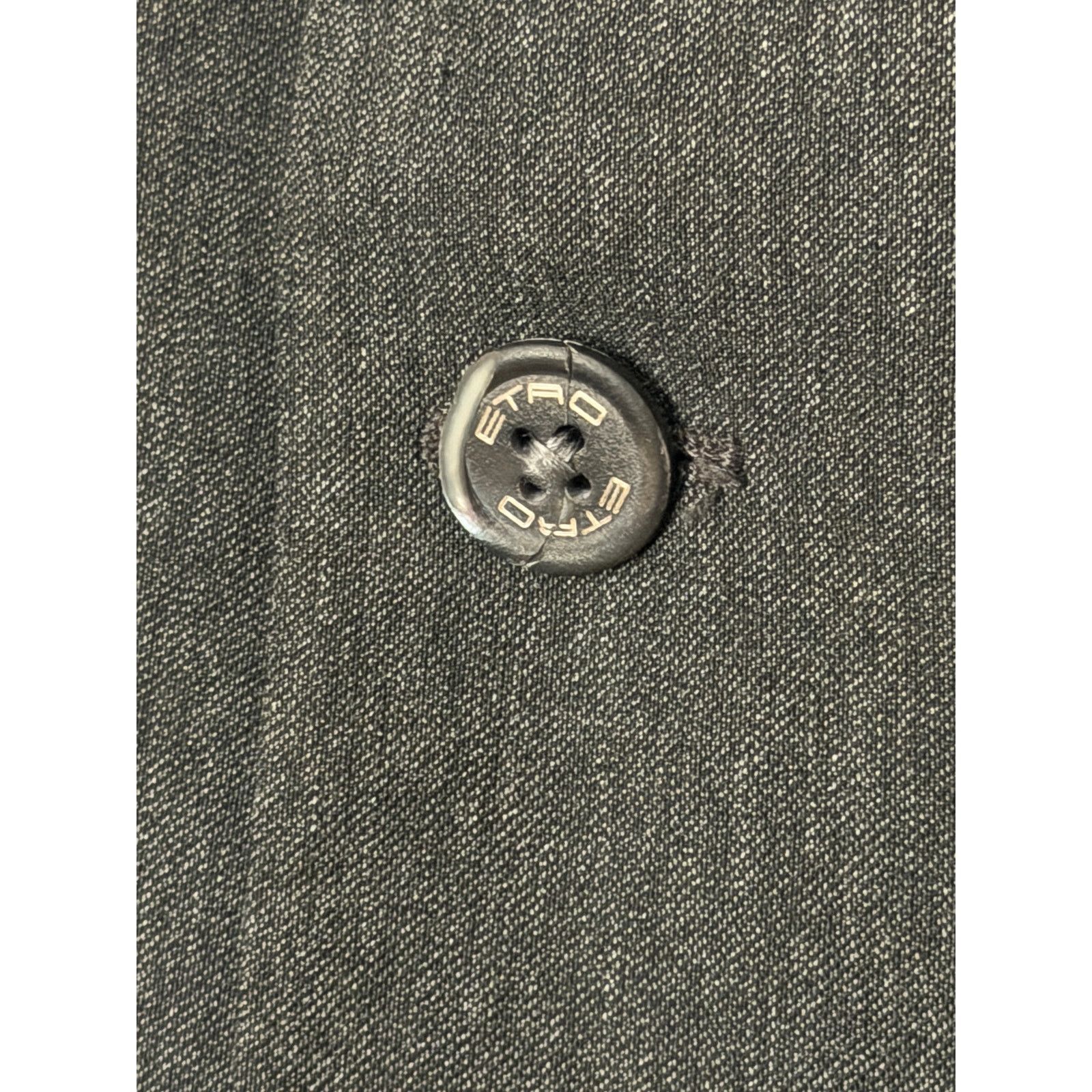Etro Vintage Etro Men's Cotton 3BTN Blazer Size 52R - 8 Thumbnail