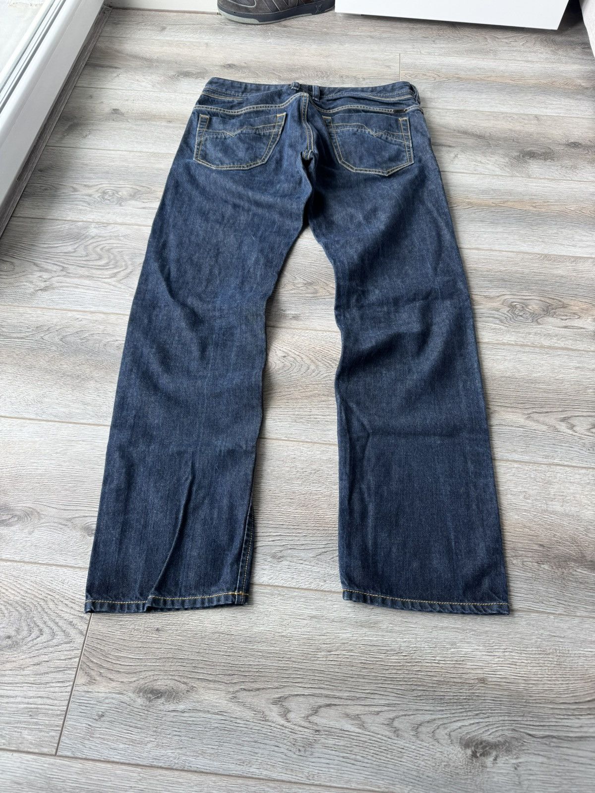 Diesel Diesel Iakop Y2k Mens Straight Jeans Size US 32 / EU 48 - 2 Thumbnail