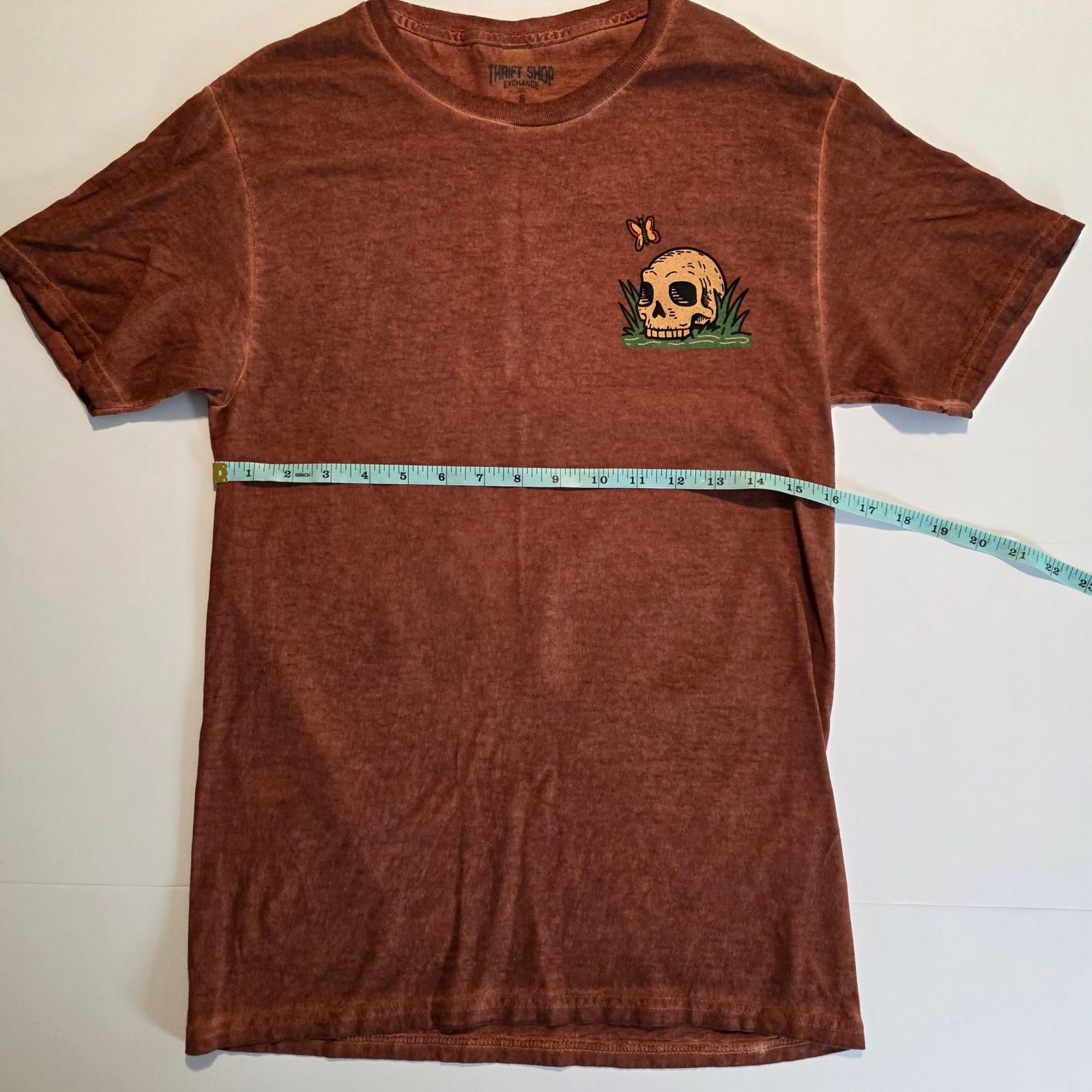 Other Thrift Shop Exchange Skeleton Graphic Tee SMALL 100% Cotton Size US S / EU 44-46 / 1 - 2 Thumbnail