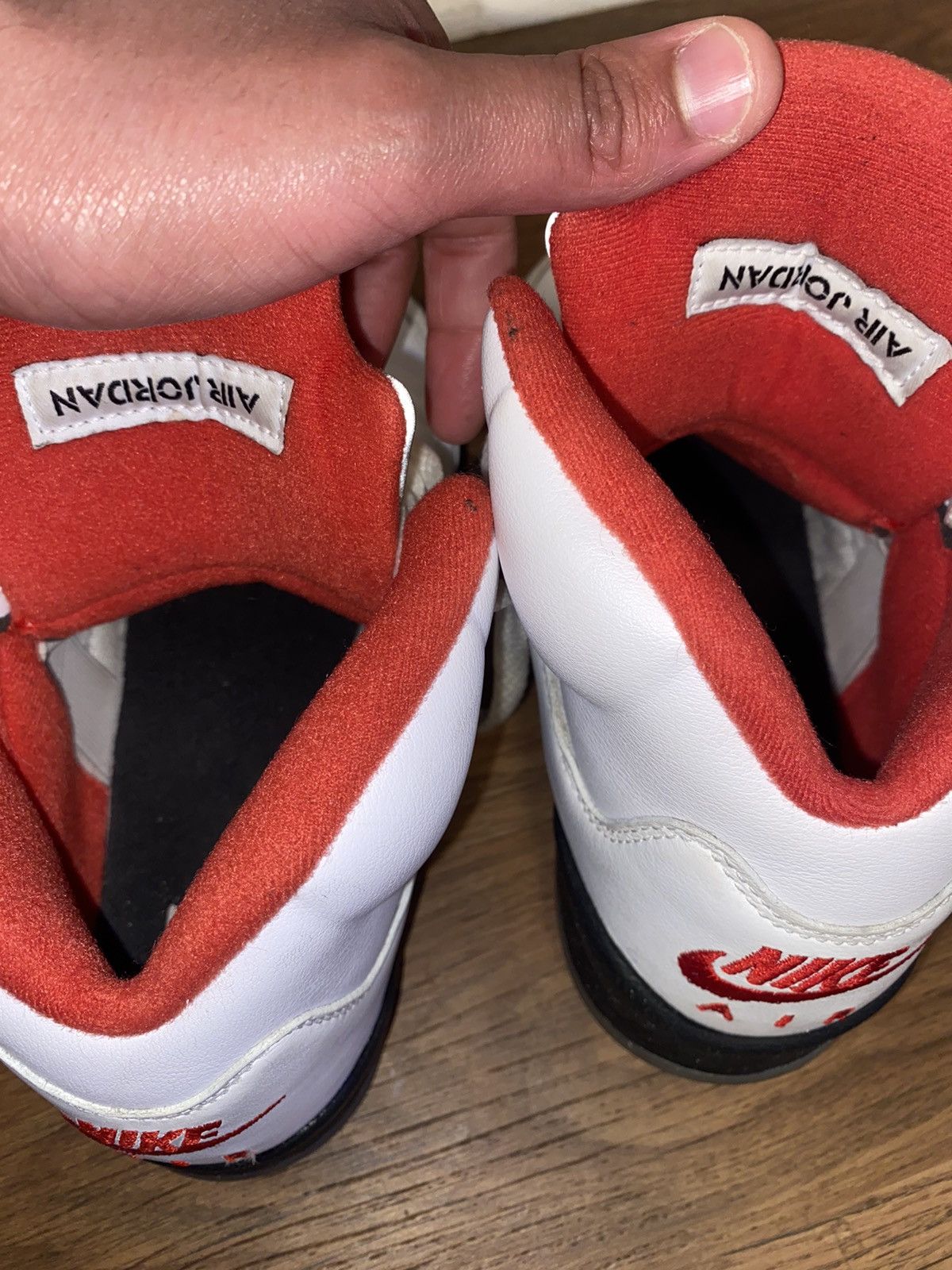 Jordan Brand × Nike Air Jordan 5 Retro 'Fire Red' 2020 - Size 4 Size US 5 / EU 37 - 10 Thumbnail