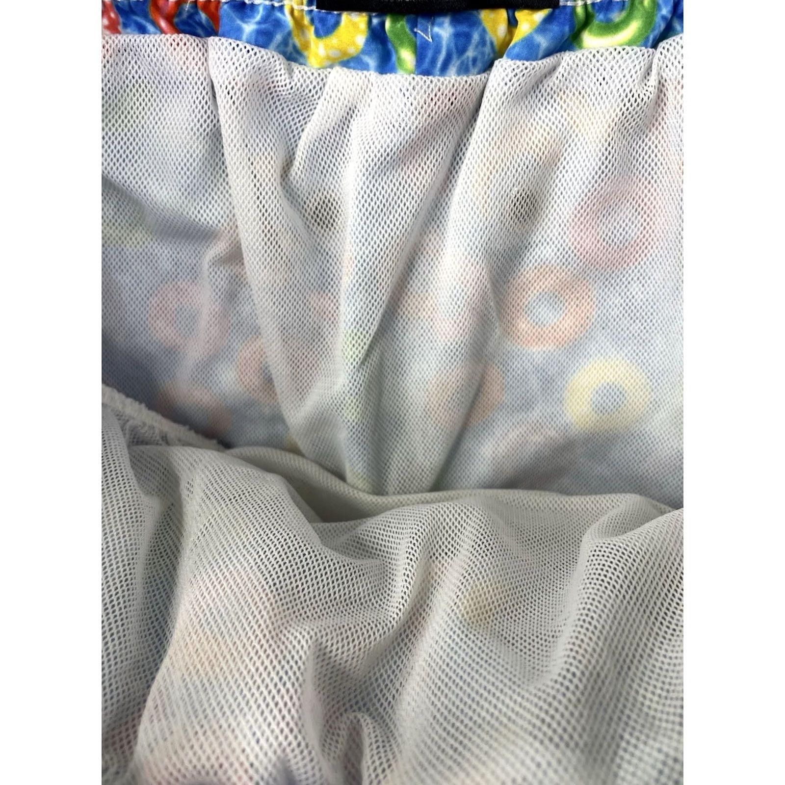 Jared Lang JARED LANG Men’s Swim Trunks Multicolored Fish Pattern Board Shorts M Size US 31 - 4 Thumbnail