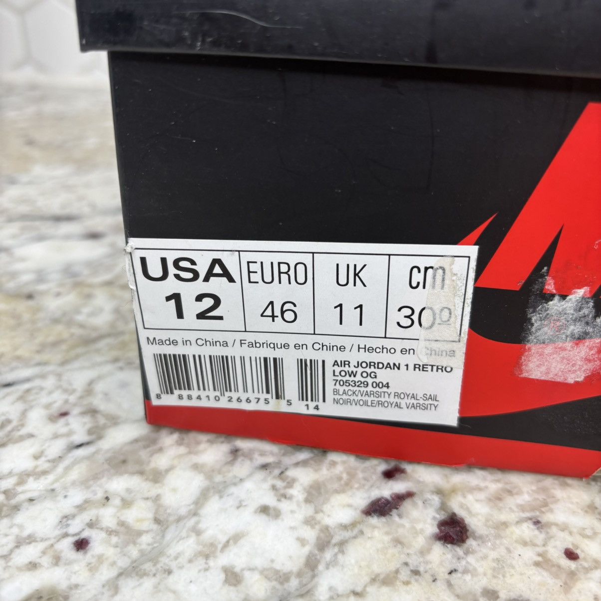 Jordan Brand Size 12-Jordan 1 Retro Low Royal (2015) Clean W/Box Size US 12 / EU 45 - 19 Thumbnail