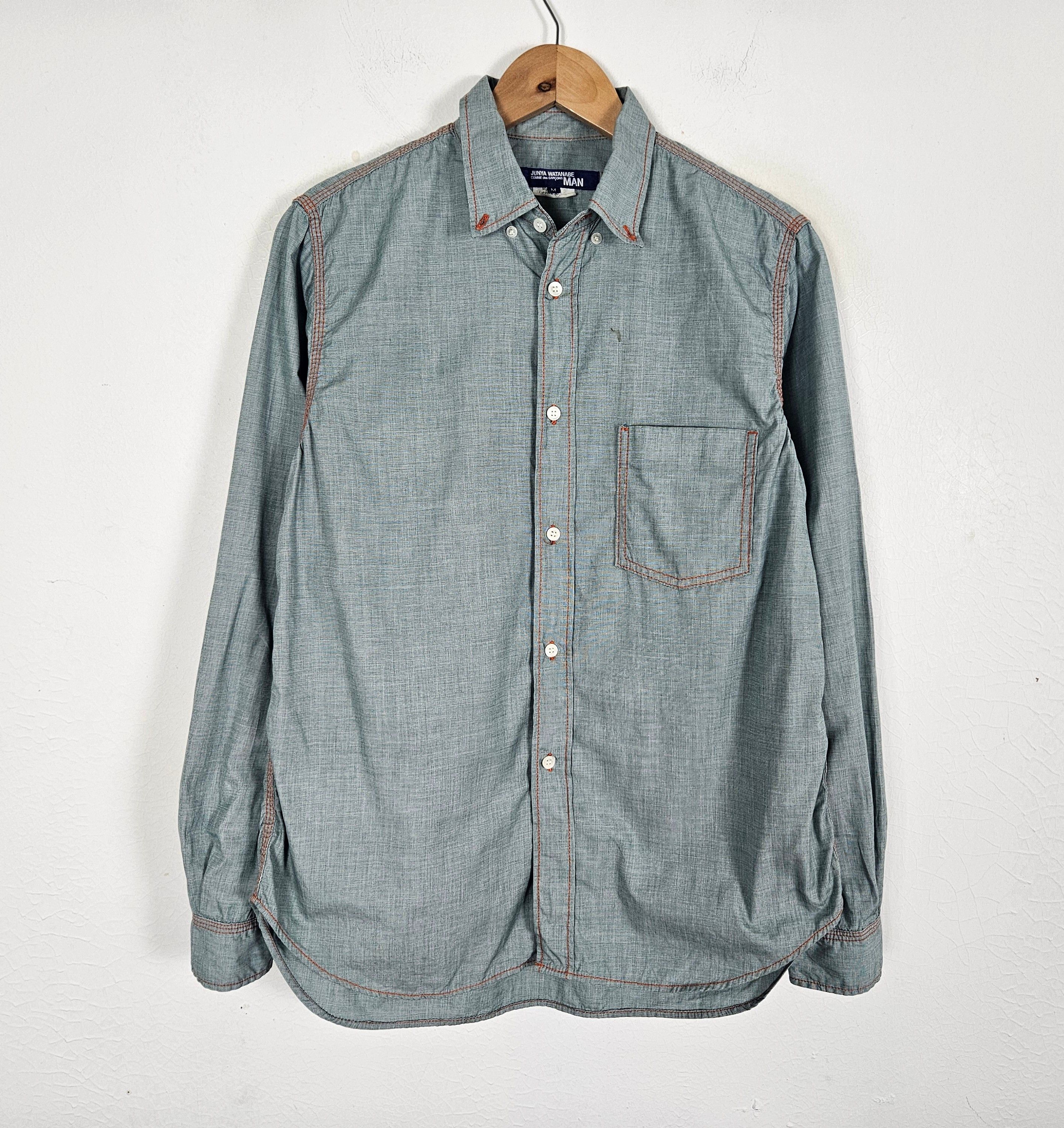 Comme des Garcons Junya Watanabe Comme des Garcons AD2005 shirt Size US M / EU 48-50 / 2 - 2 Thumbnail