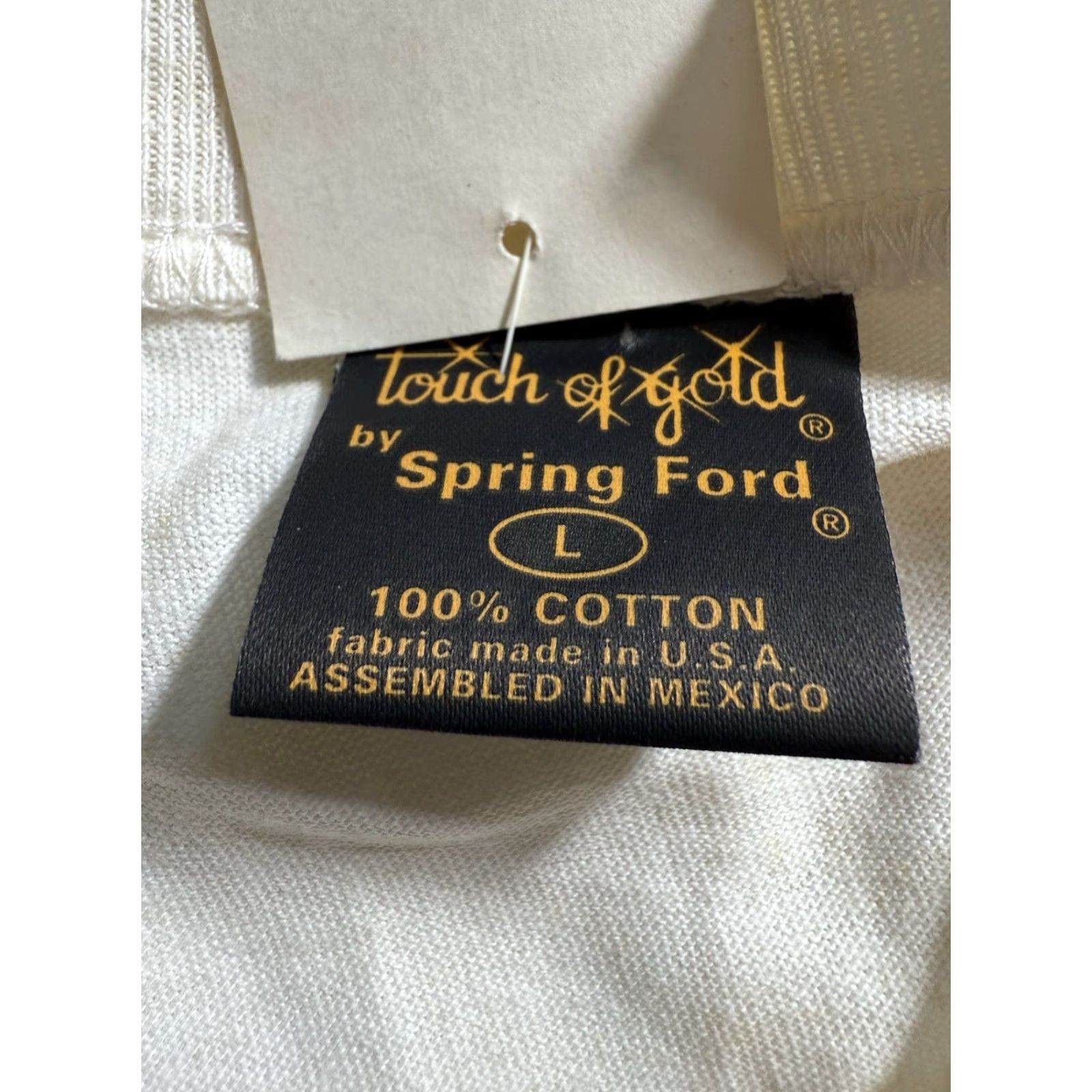 Vintage VINTAGE Garfield USA Eating Team Pizza Graphic Tee Shirt Mens Large NWT White Cotton Crew Neck Short Sleeve MEX Spring Ford USA Theme 90s Size US L / EU 52-54 / 3 - 4 Thumbnail