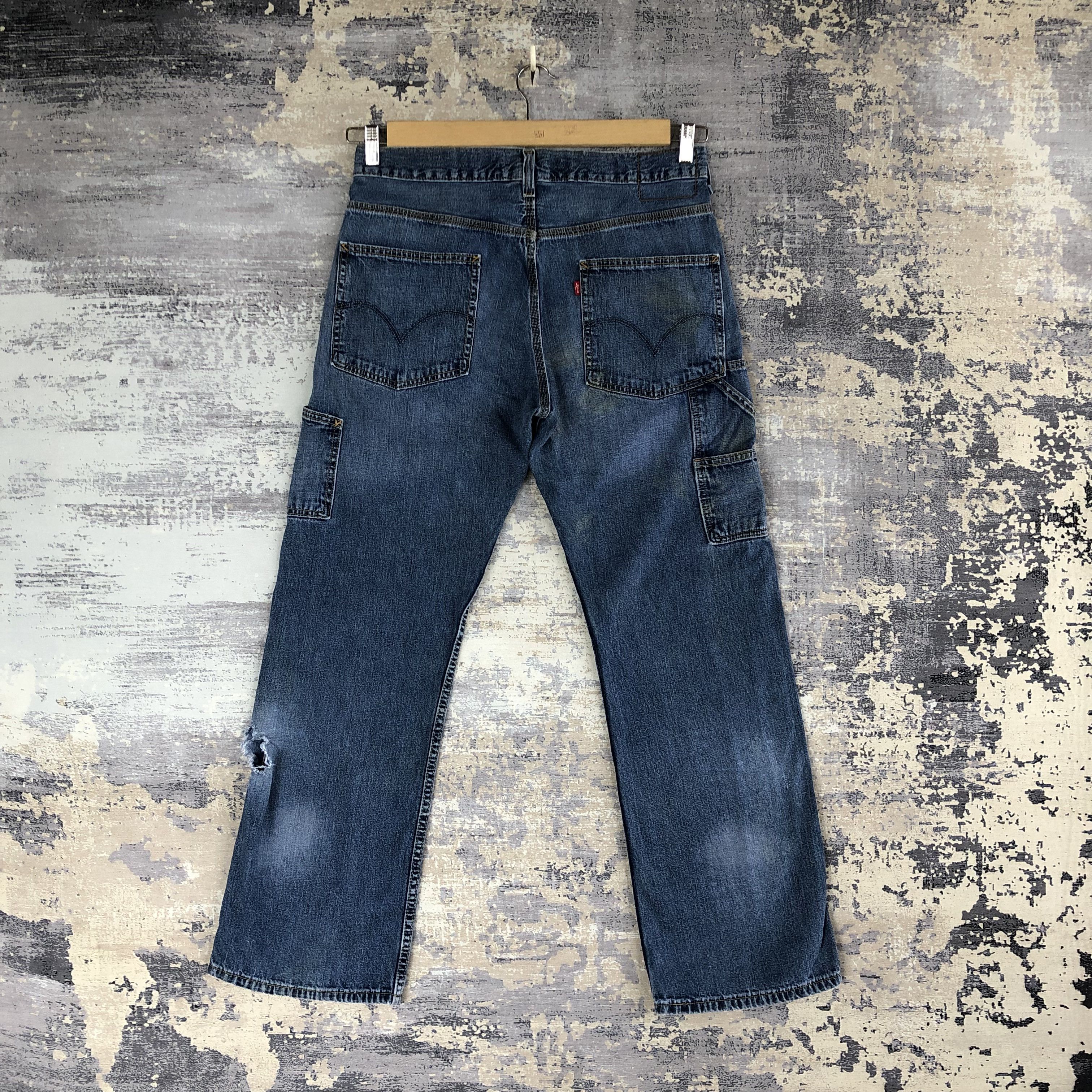 Levi's Vintage Levi's Carpenter Baggy Jeans Levis Workers Denim Size US 32 / EU 48 - 2 Thumbnail