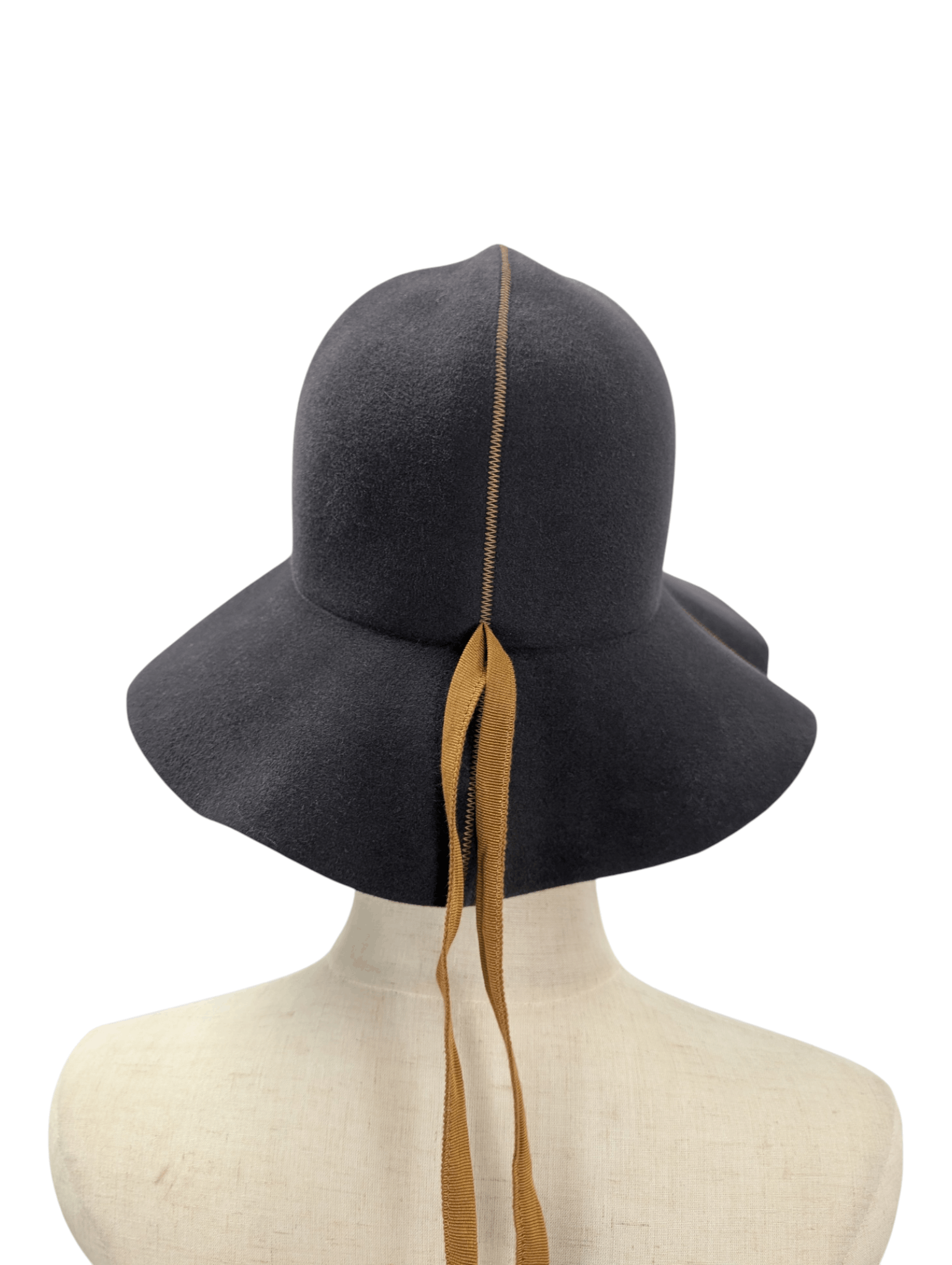 Maison Michel Maison Michel Paris Heather Grey Hat Size ONE SIZE - 3 Thumbnail