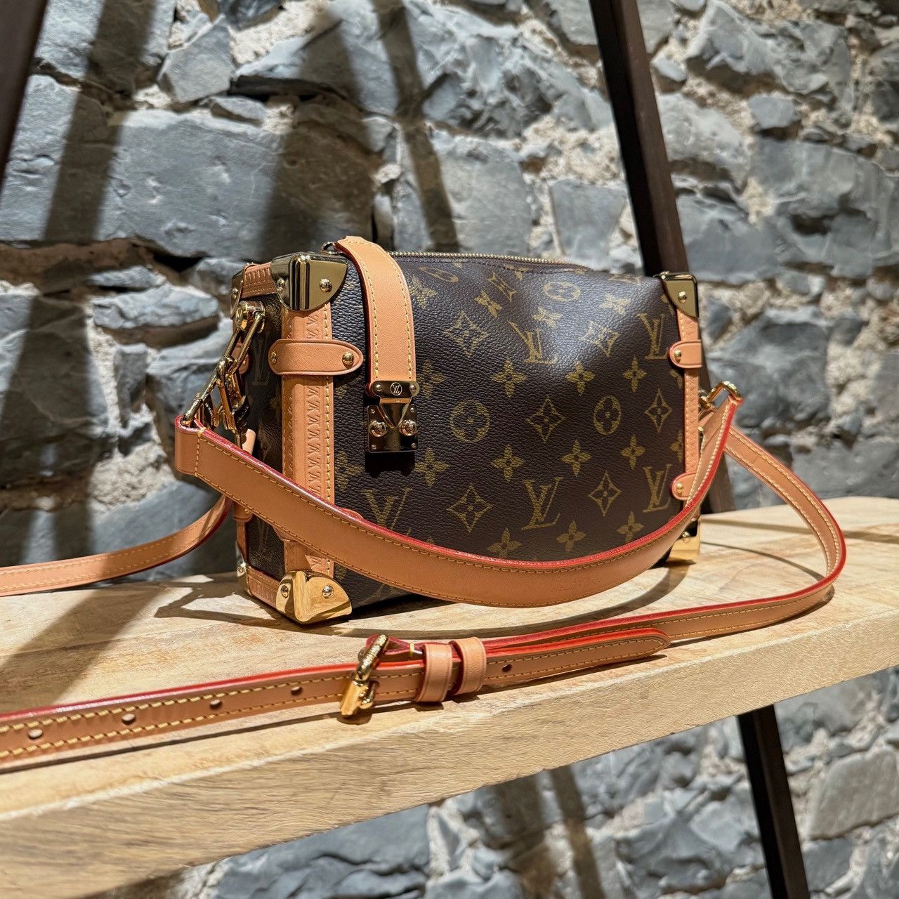 Louis Vuitton Louis Vuitton Monogram Side Trunk MM Two Way Bag Size ONE SIZE - 2 Thumbnail