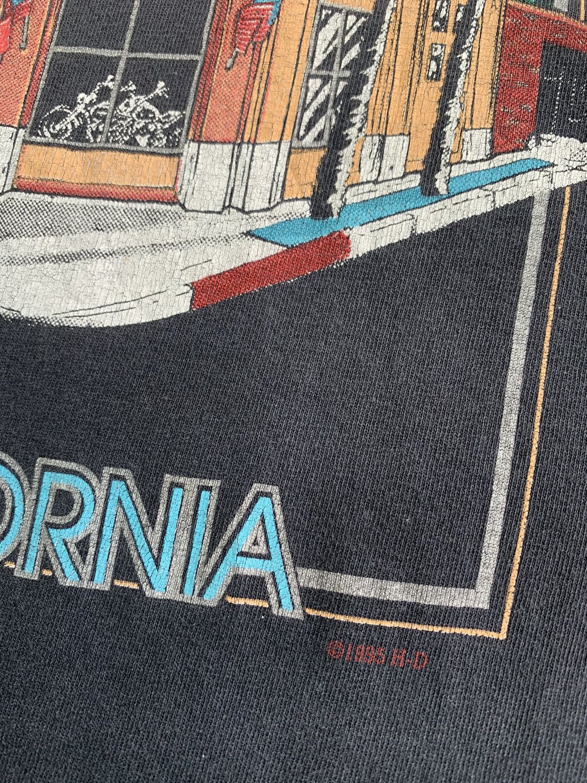 Harley Davidson × Vintage Harley Davidson glendale california tee Size US XL / EU 56 / 4 - 8 Thumbnail