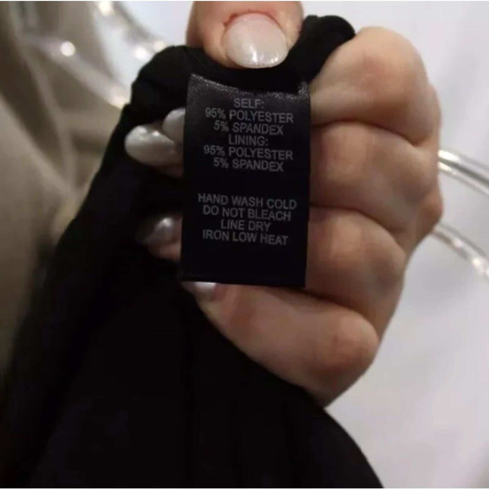 Lulus Lulus Dress Black Ponte Maxi Tie Front Slit Drape Size M Women Size M / US 6-8 / IT 42-44 - 4 Thumbnail
