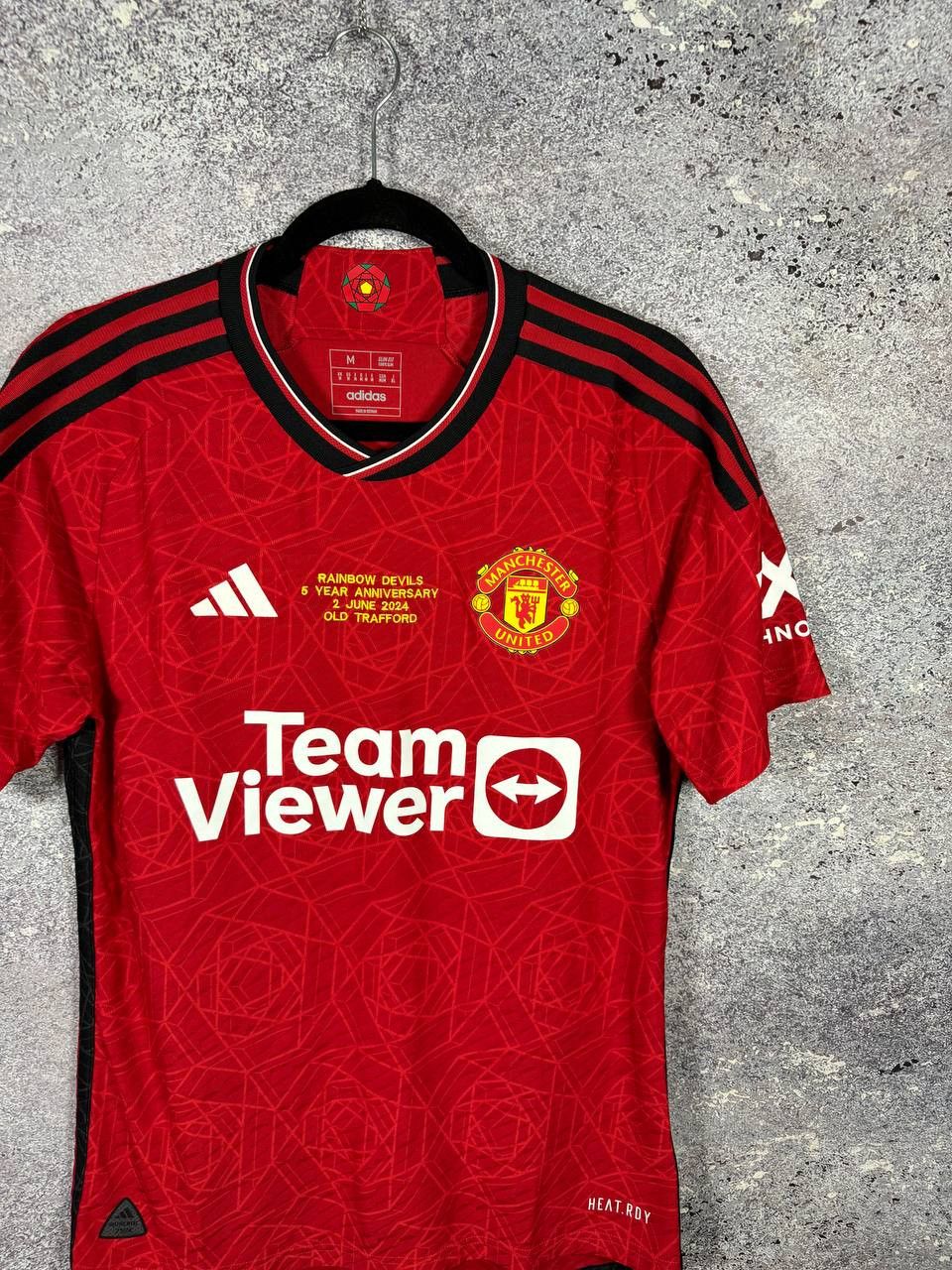 Adidas Manchester United 2023/24 Adidas Soccer Jersey Medium Size US M / EU 48-50 / 2 - 2 Thumbnail