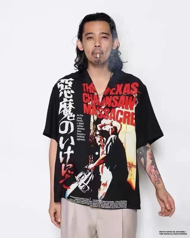 Wacko Maria wacko maria Devilman shirt short sleeves Size US M / EU 48-50 / 2 - 1 Thumbnail