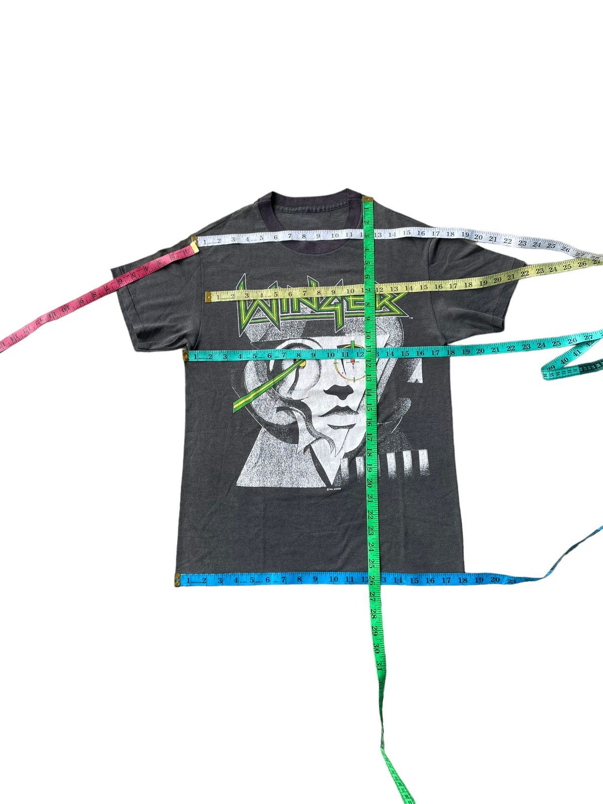 Band Tees × Vintage VTG 1988 Winger Too Tuff Too Tame Tour 1989 Size US S / EU 44-46 / 1 - 11 Thumbnail