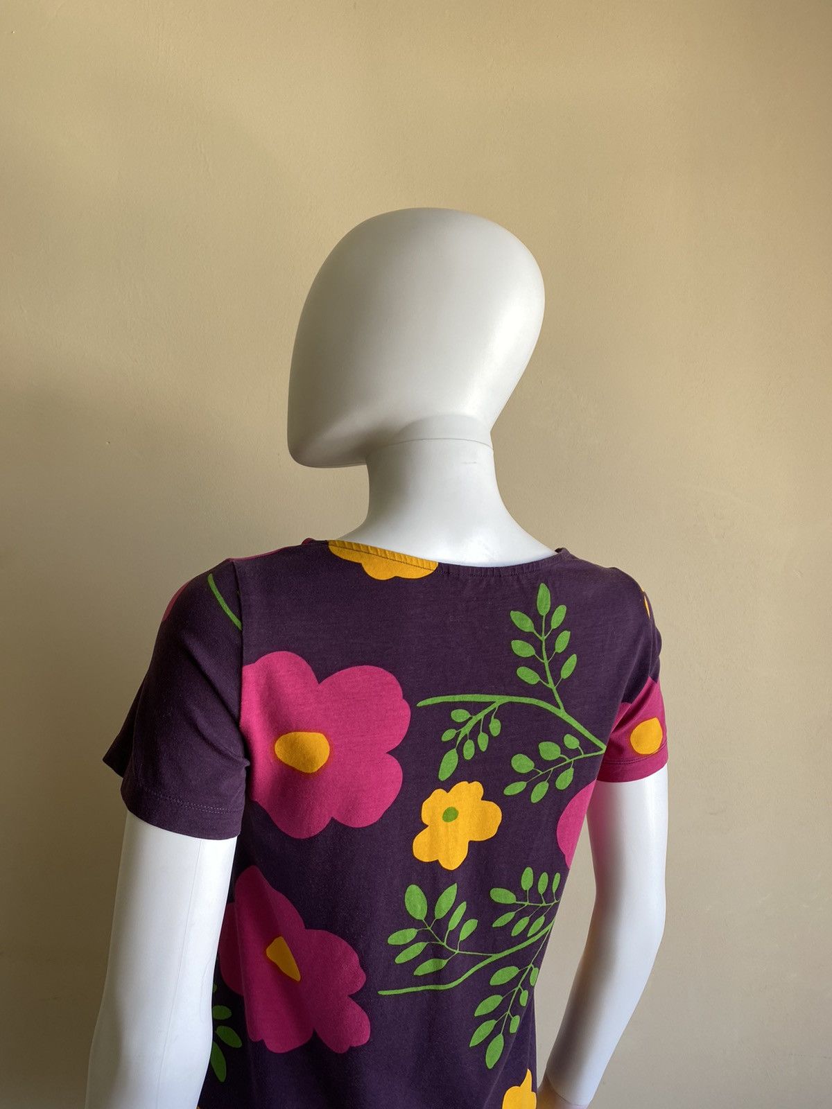 Marimekko Marimekko Multicolor Floral Short Sleeve Mini Dress Size XS Size XS / US 0-2 / IT 36-38 - 8 Thumbnail