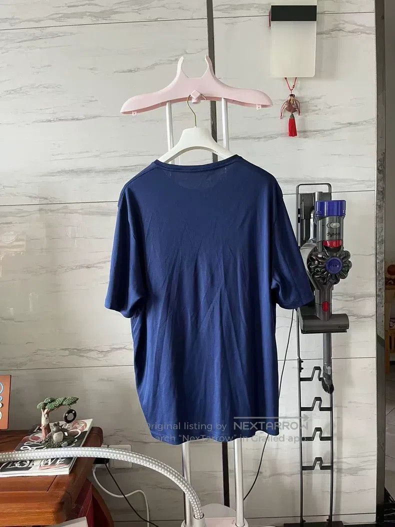 Loro Piana Loro Piana Short-sleeve with Logo on Left Hem Size US XXL / EU 58 / 5 - 2 Thumbnail