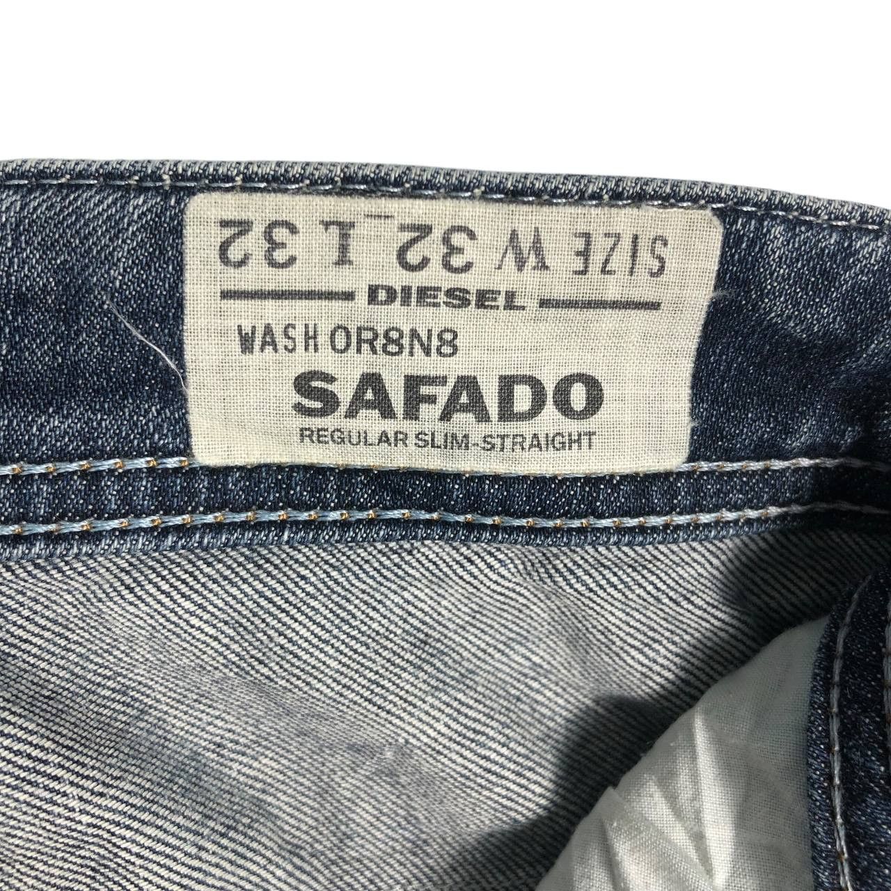 Diesel Diesel Safado Jeans Light Wash Size 36" / US 14 / IT 50 - 10 Thumbnail