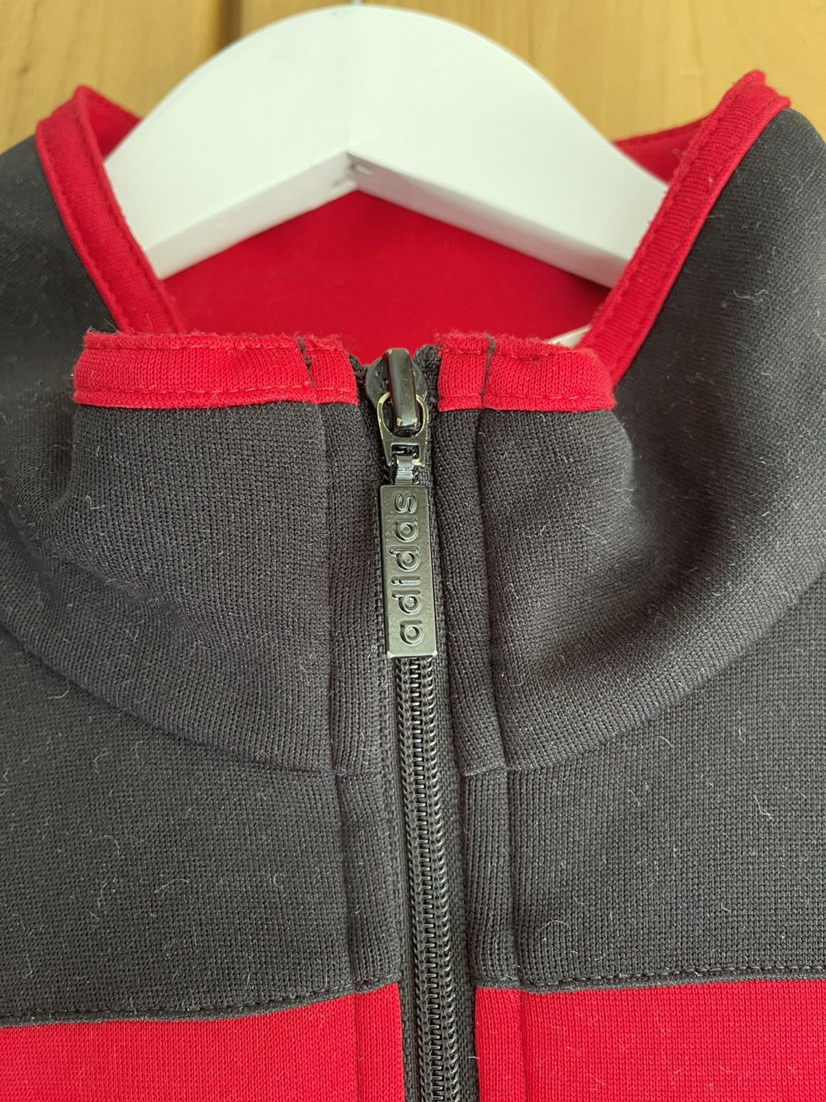 Adidas Vintage 90s Adidas One-Piece Tracksuit / Jumpsuit - Rare Size 50L - 4 Thumbnail
