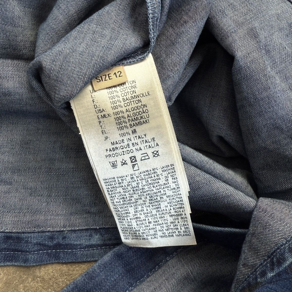 John Galliano John Galliano Button Up Denim Shirt Size M / US 6-8 / IT 42-44 - 7 Thumbnail
