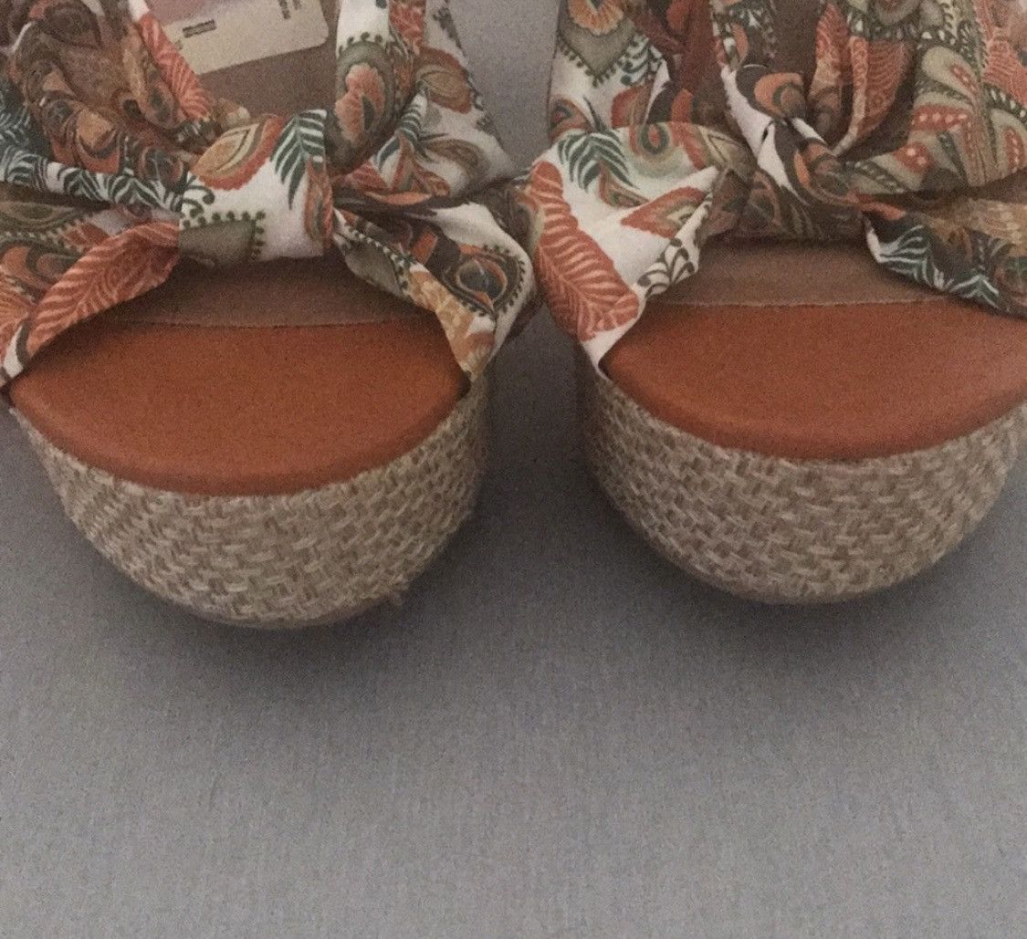Other ESPADRILLES LACE UP WEDGE SANDALS Size US 7 / IT 37 - 5 Thumbnail