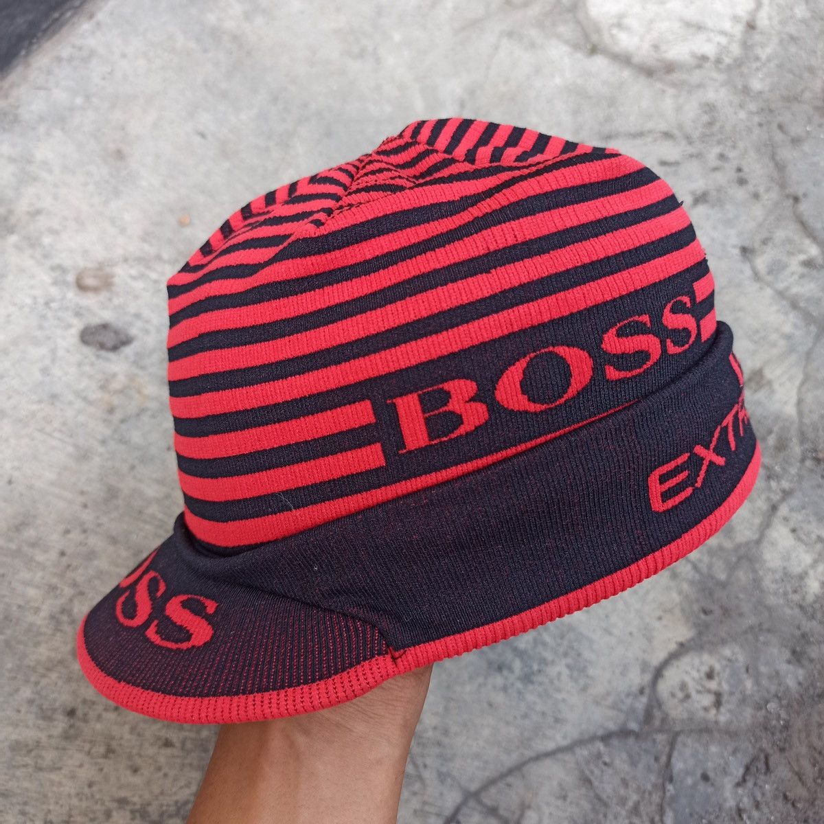 Hugo Boss × Solid and Striped Hugo boss outdoor beanie with visor Size ONE SIZE - 3 Thumbnail