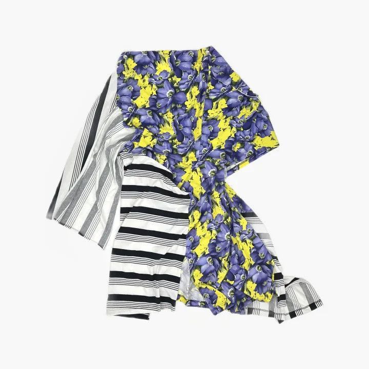Balenciaga Balenciaga Casual Stylish Irregular Dress 0079-2507 Size US 38 / EU 54 - 2 Thumbnail