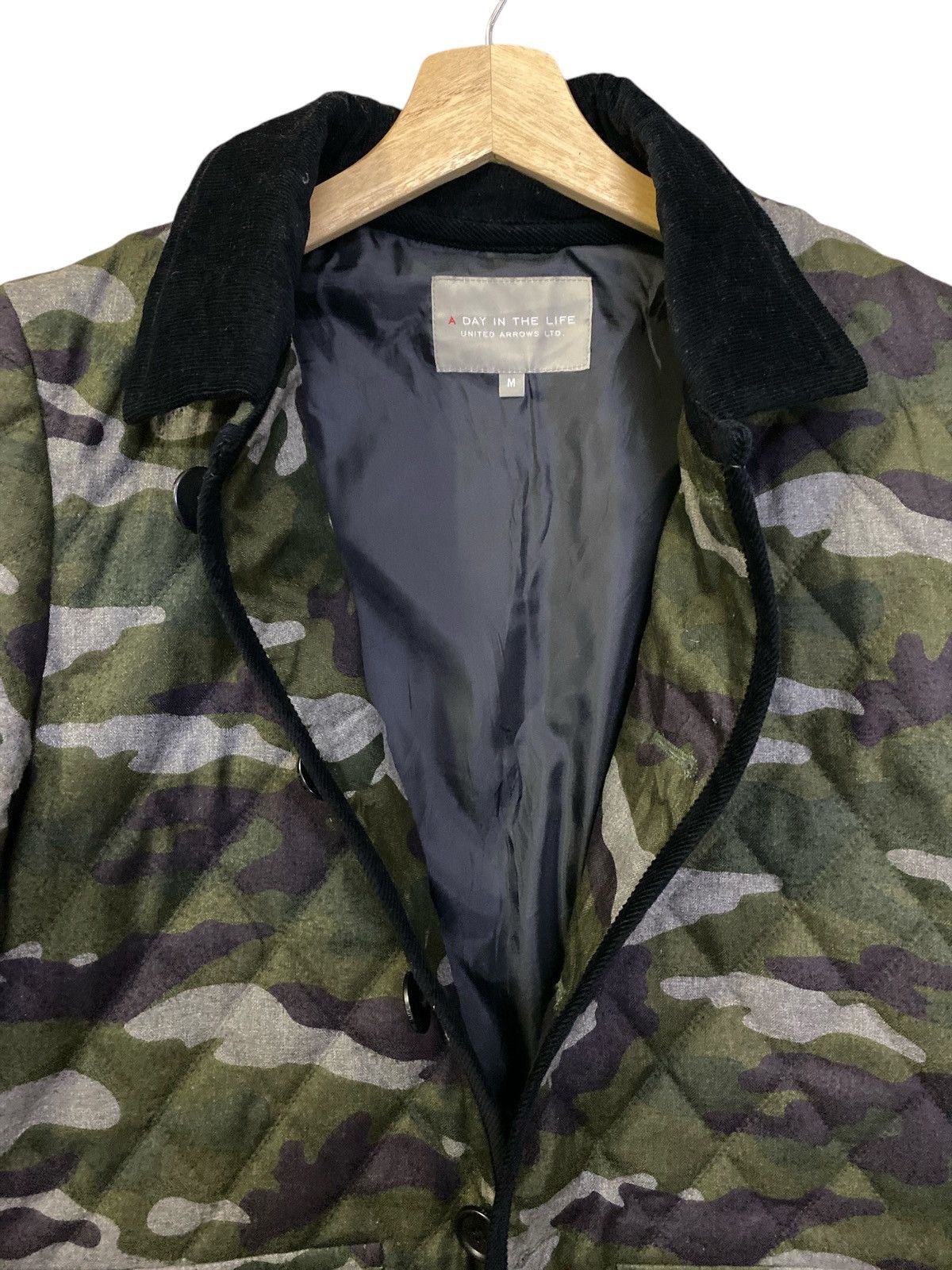 United Arrows United Arrows Camo Quilted Jacket Size US M / EU 48-50 / 2 - 6 Thumbnail