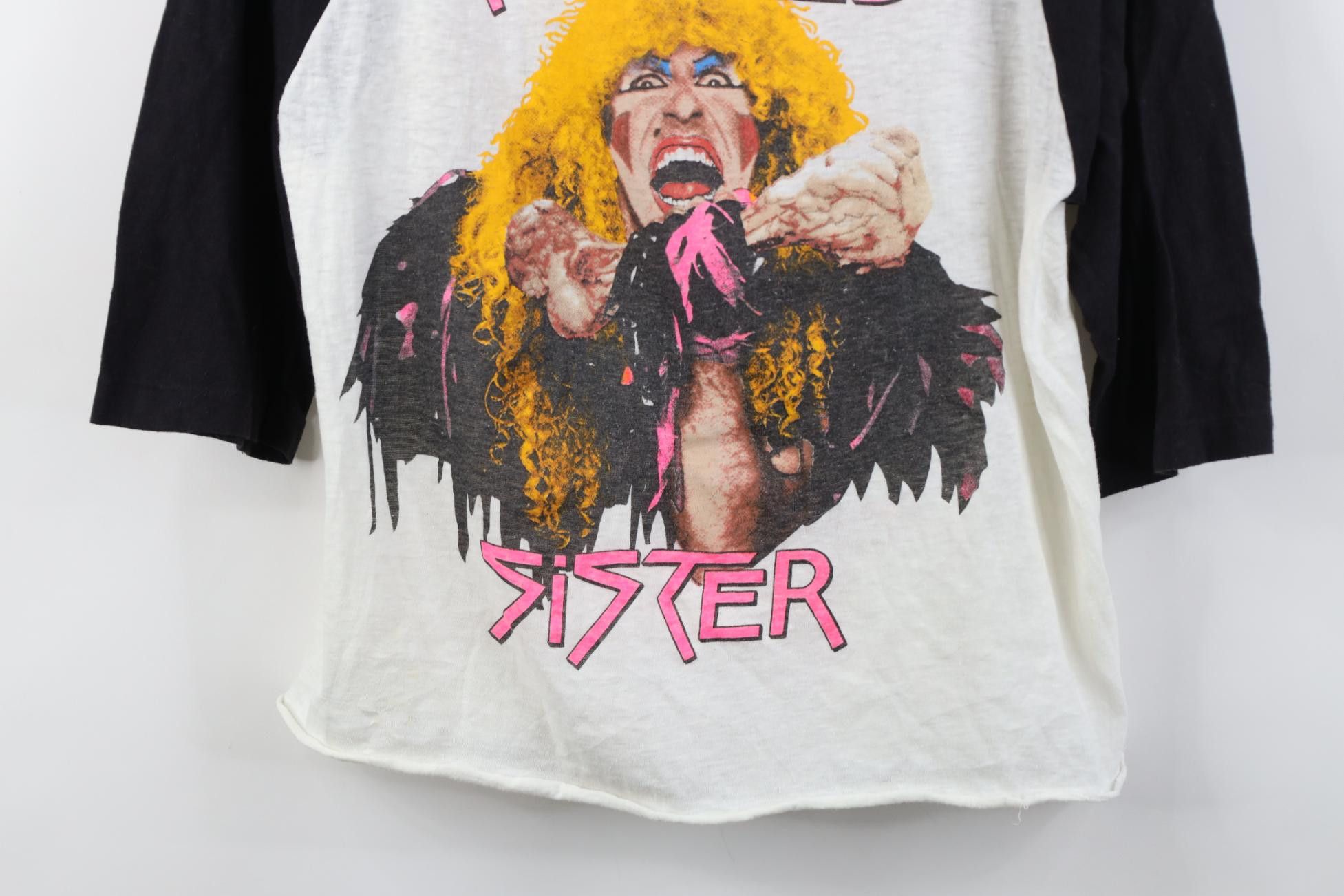 Vintage Vintage 80s 1984 Stay Hungry Tour Twisted Sister T-Shirt Size M / US 6-8 / IT 42-44 - 3 Thumbnail