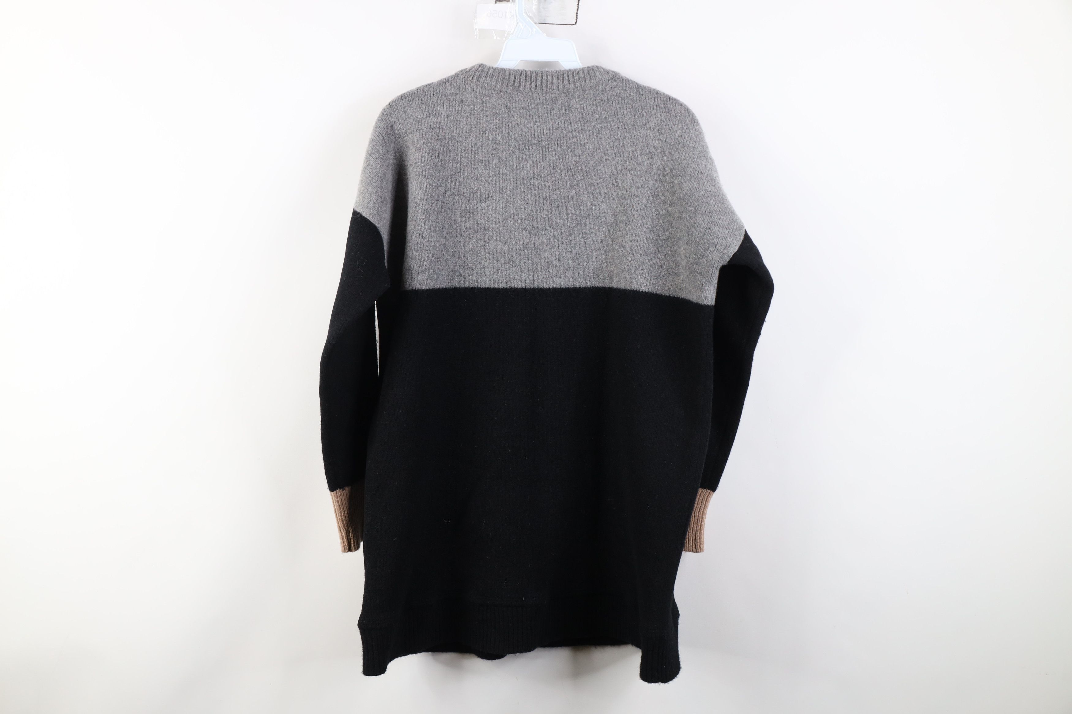 Madewell Madewell Block Wool Blend Knit Tunic Crewneck Sweater Size XL / US 12-14 / IT 48-50 - 8 Thumbnail