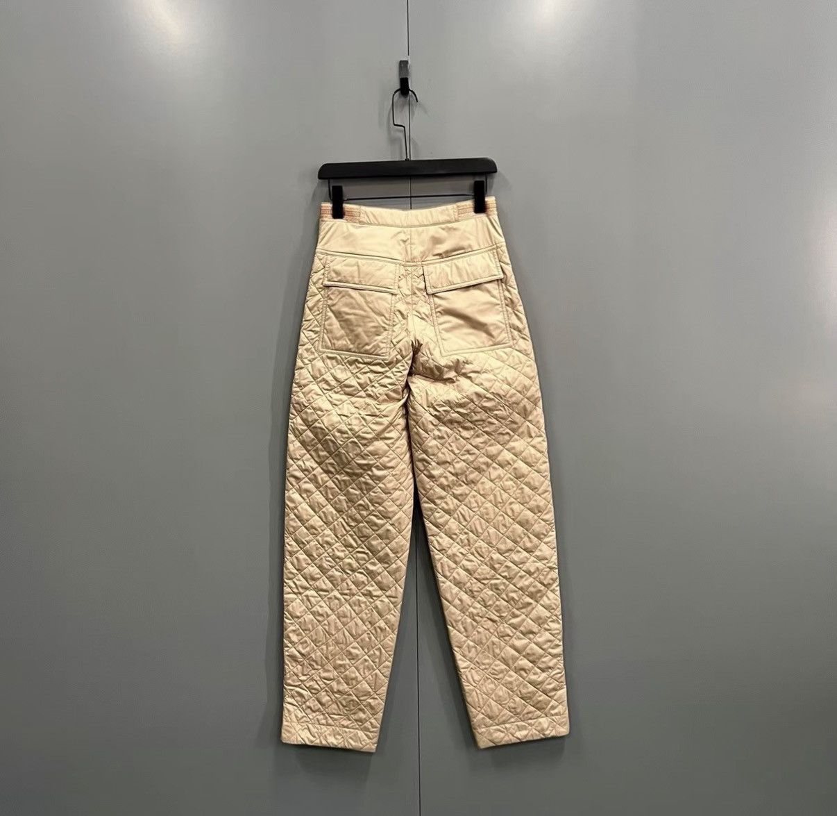 Hermes Hermès Khaki Quilted Trousers J41 Size 24" / US 00 / IT 34 - 2 Thumbnail