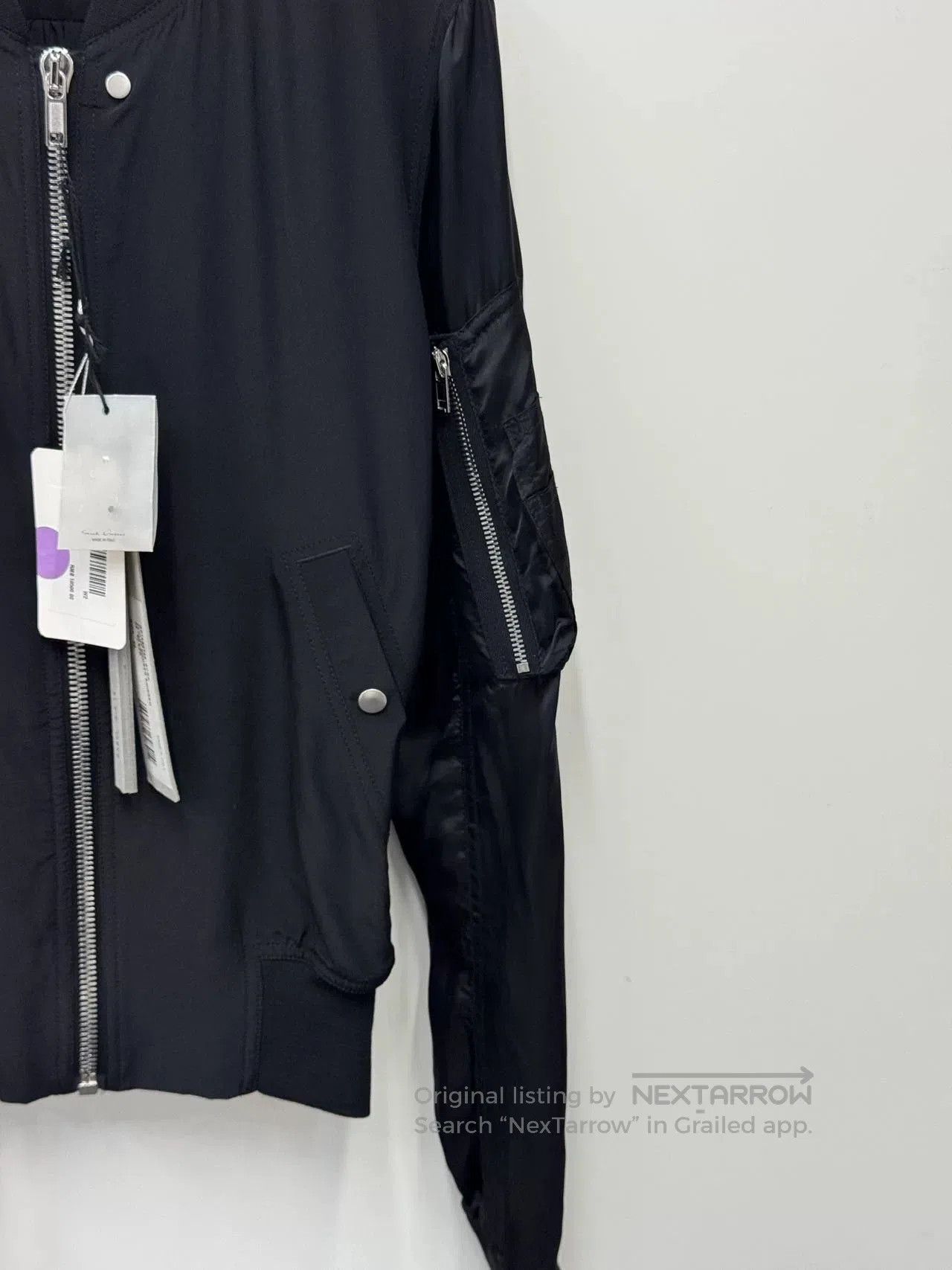 Rick Owens RICK OWENS Black Jacket Coat Size 4. Size US XXS / EU 40 - 4 Thumbnail