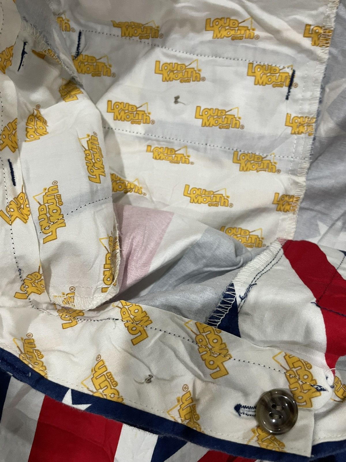 Japanese Brand Japanese Loud Mouth Golf Trouser Pants Size US 36 / EU 52 - 15 Thumbnail