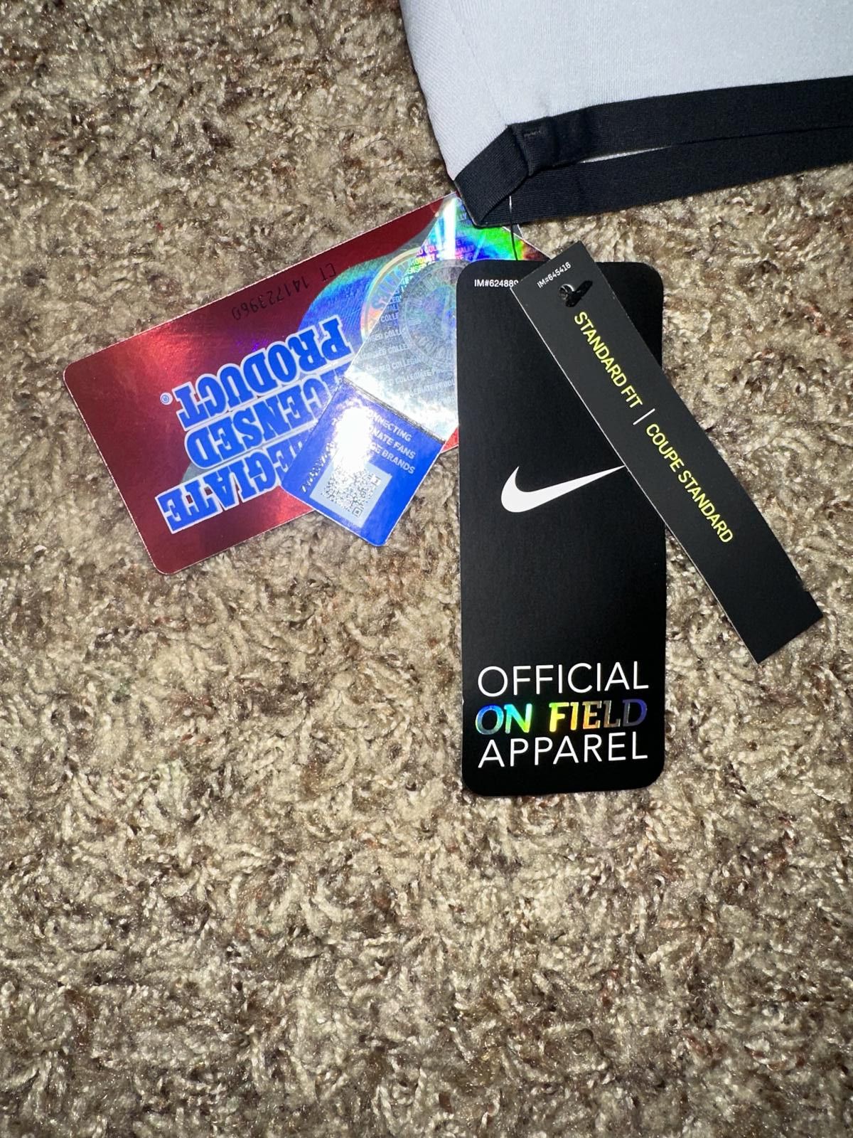 Nike Nike Gray Hooded Football Poncho Size US XL / EU 56 / 4 - 12 Thumbnail