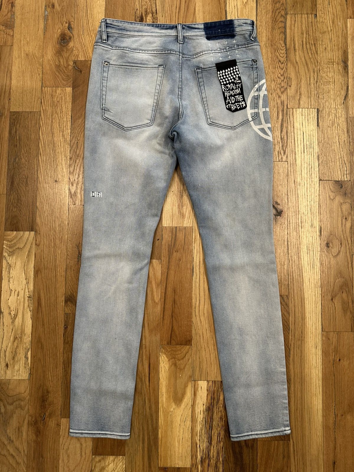 Ksubi Ksubi Offline Logo Light Blue Denim Jeans Size 34 Size US 34 / EU 50 - 2 Thumbnail