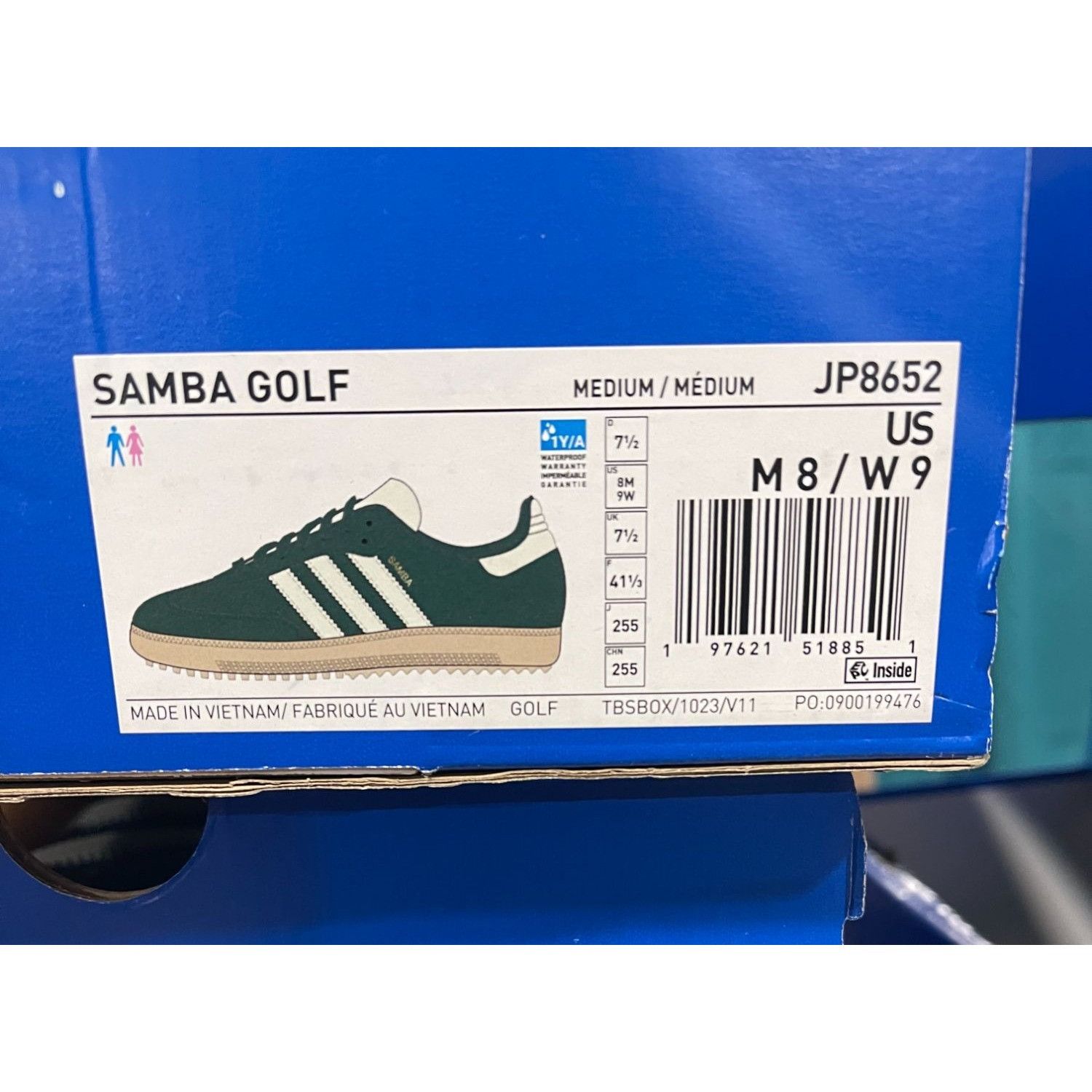 Adidas Adidas Samba Golf Shoes Spikeless Green Gum Mens 8us Size US 8 / EU 41 - 9 Thumbnail