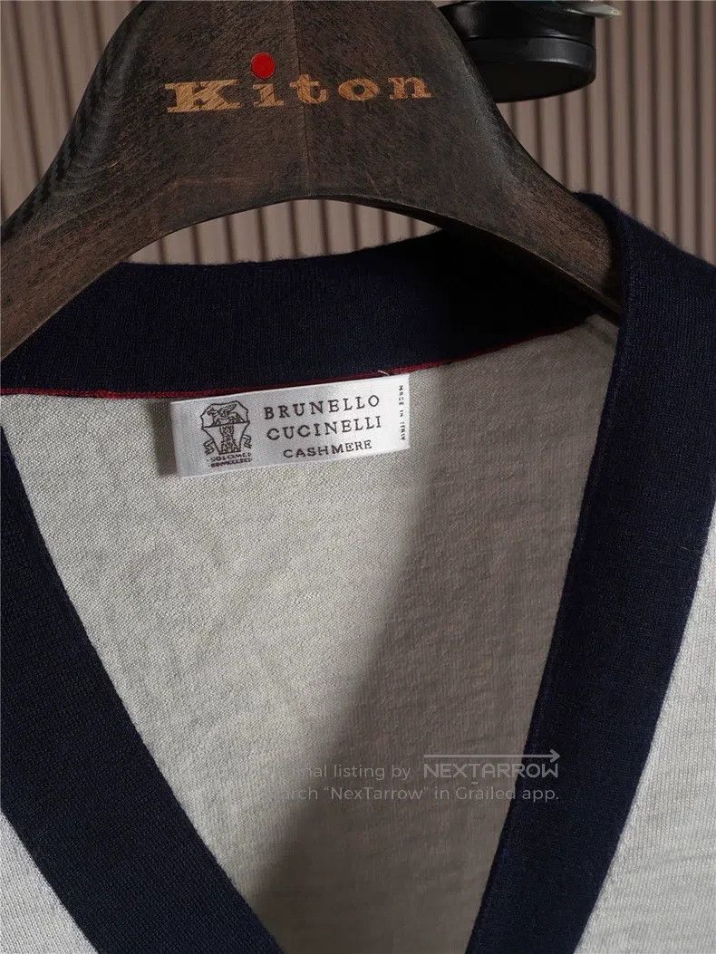 Brunello Cucinelli Brunello Cucinelli Fall/Winter Men's Cardigan Size US S / EU 44-46 / 1 - 2 Thumbnail