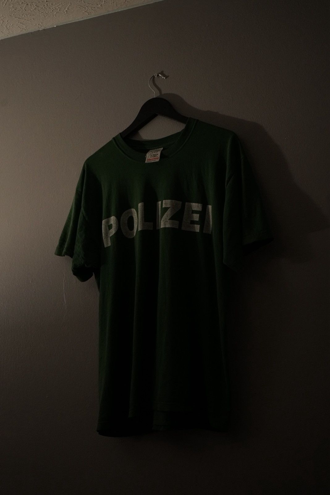 Vintage Vintage POLIZEI tee Size US L / EU 52-54 / 3 - 1 Thumbnail