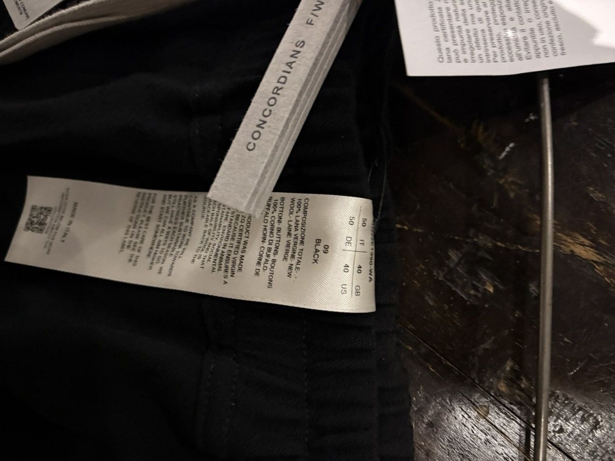 Rick Owens RICK OWENS DRAWSTRING SLIM LONG Size 50R - 8 Thumbnail