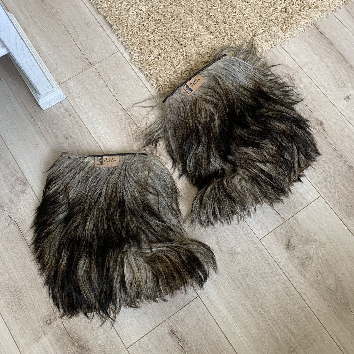 Japanese Brand Vintage Y2K Yeti Style Fur Rave Ski Boots Size US 8 / IT 38 - 1 Thumbnail