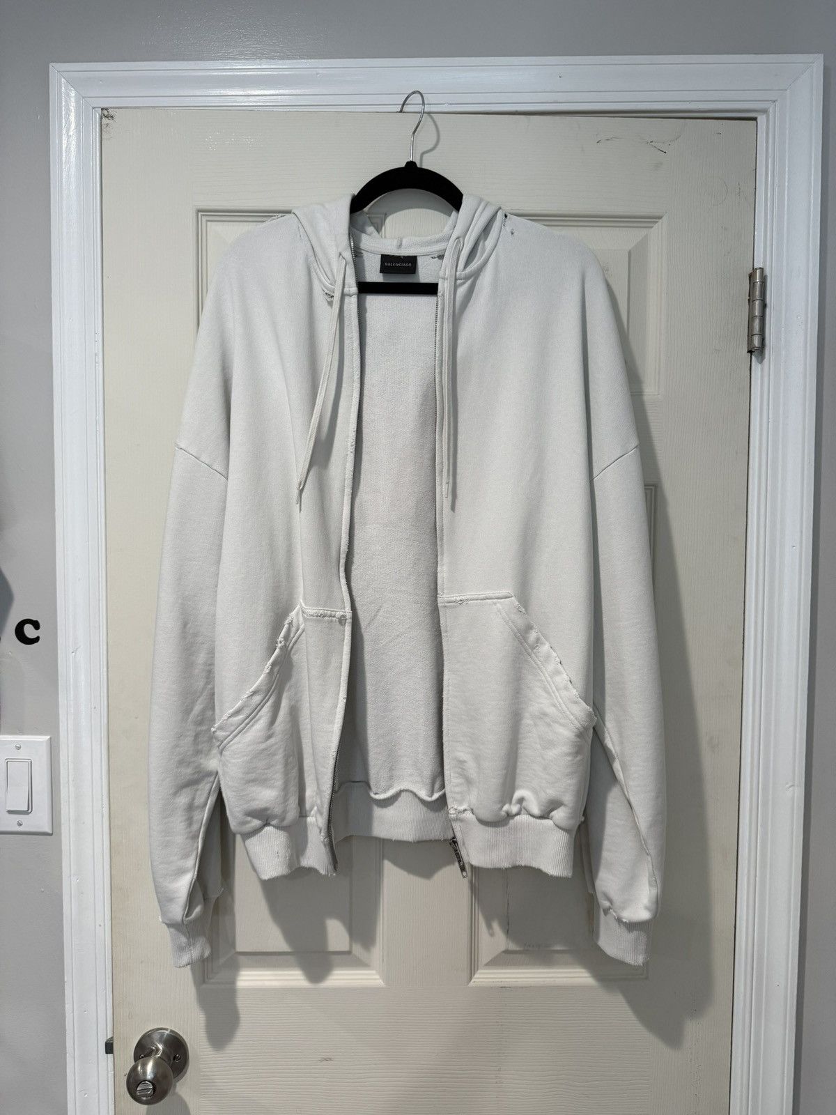 Balenciaga Balenciaga double zip tape hoodie Size US M / EU 48-50 / 2 - 2 Thumbnail