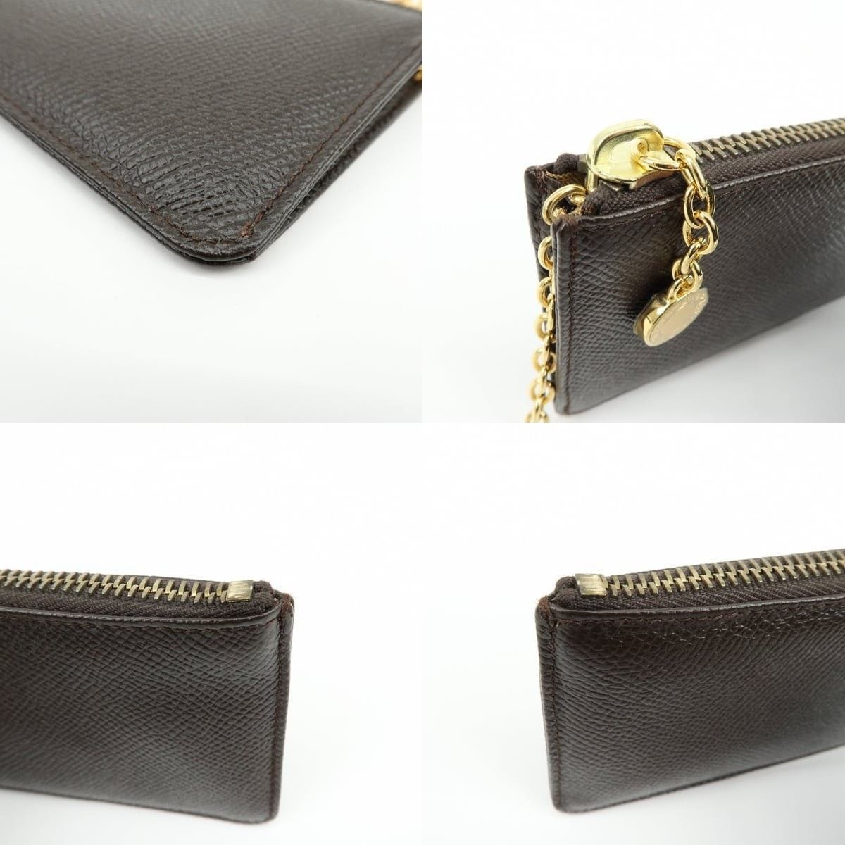 Bvlgari Bvlgari Calfskin Coin Purse Brown Size ONE SIZE - 5 Thumbnail
