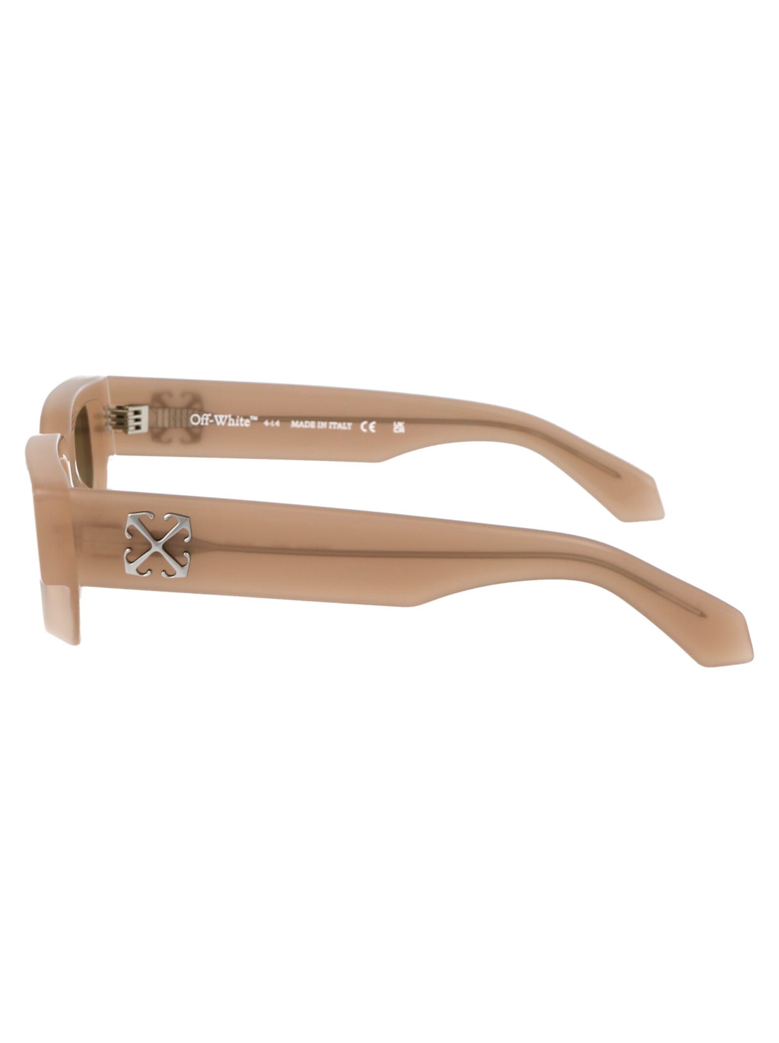 Off-White NEW OFF-WHITE OERI115S24PLA0011755 Greeley Beige Size ONE SIZE - 4 Thumbnail
