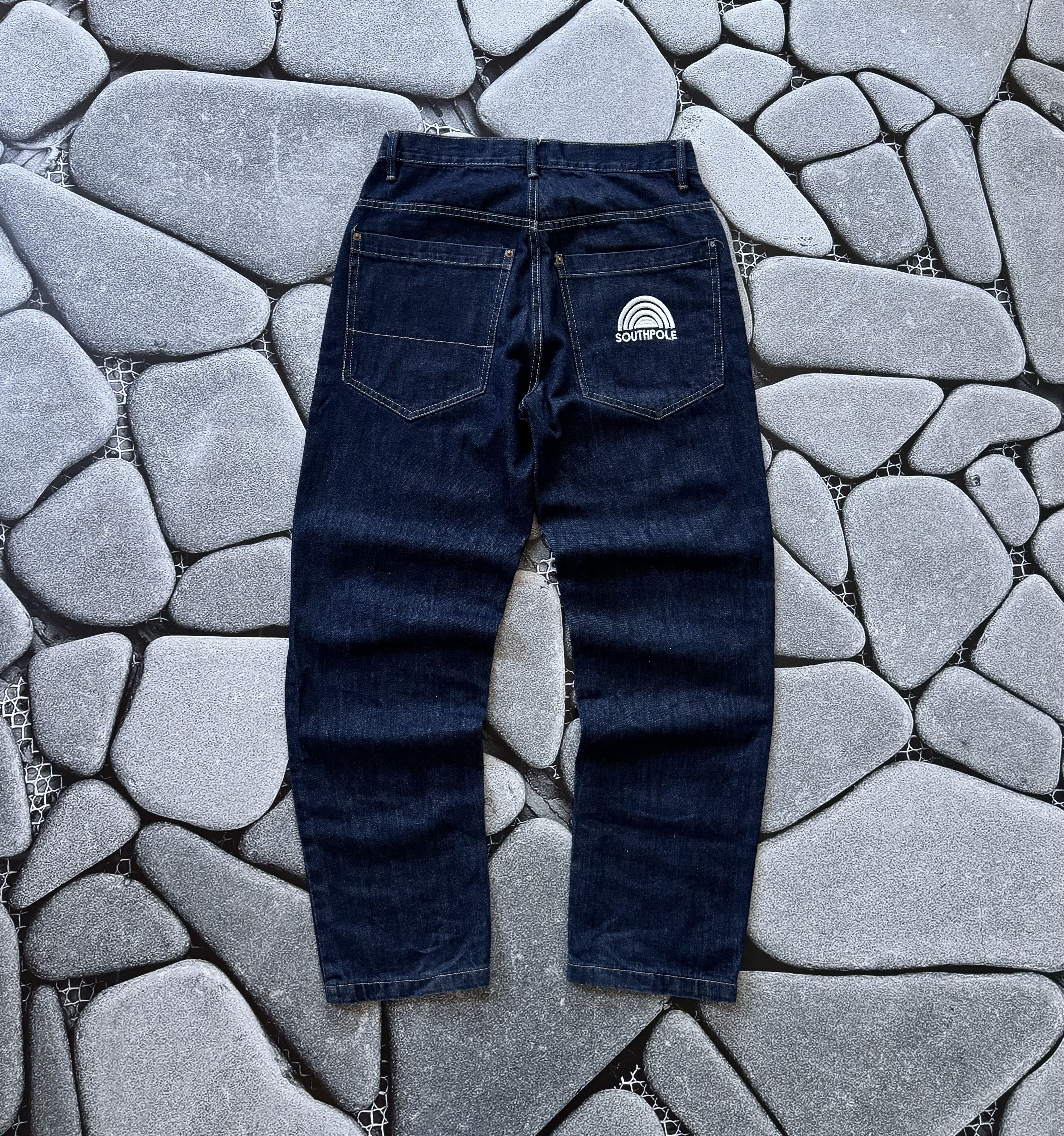 JNCO × Southpole × Vintage SOUTHPOLE VINTAGE DENIM BAGGY JEANS Y2K FADED Size US 31 - 1 Thumbnail