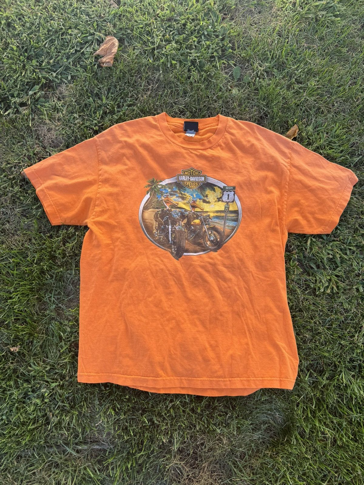 Harley Davidson Vintage Harley Davidson Florida Key West Graphic Tee Size US XL / EU 56 / 4 - 1 Thumbnail
