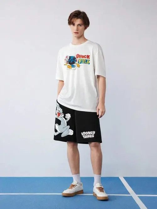 Japanese Brand × Vintage Cartoon DRIP shorts vintage RETRO Size US 36 / EU 52 - 2 Thumbnail