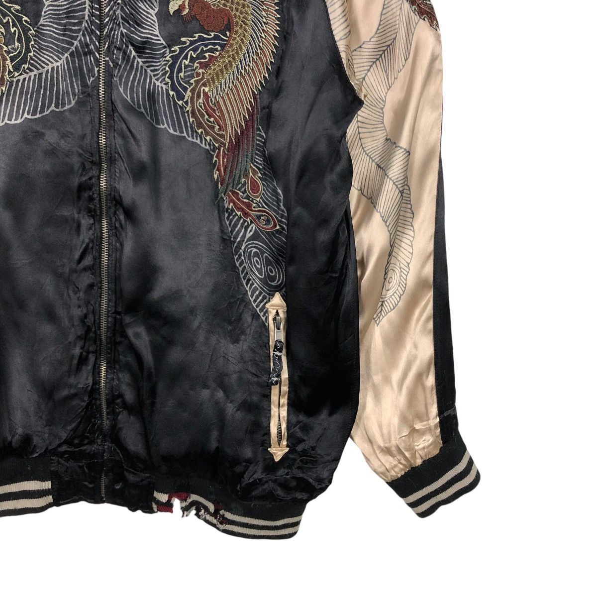 Japanese Brand 🔥VINTAGE REVERSIBLE JACKET SUKAJAN SOVEINER EMBROIDERRED Size US M / EU 48-50 / 2 - 7 Thumbnail