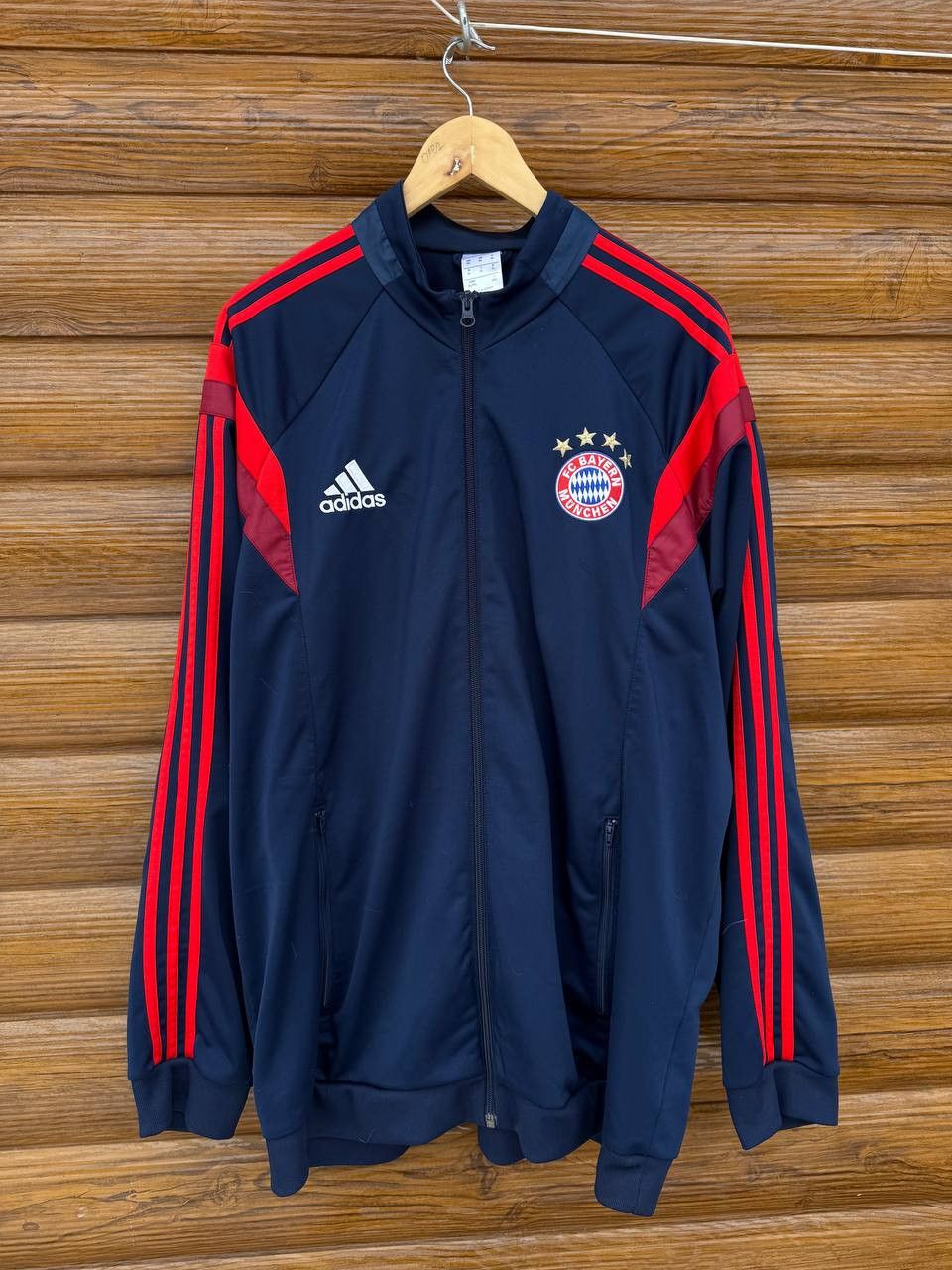 Adidas Adidas FC Bayern Munich Track Jacket Soccer Football Size US XL / EU 56 / 4 - 1 Thumbnail